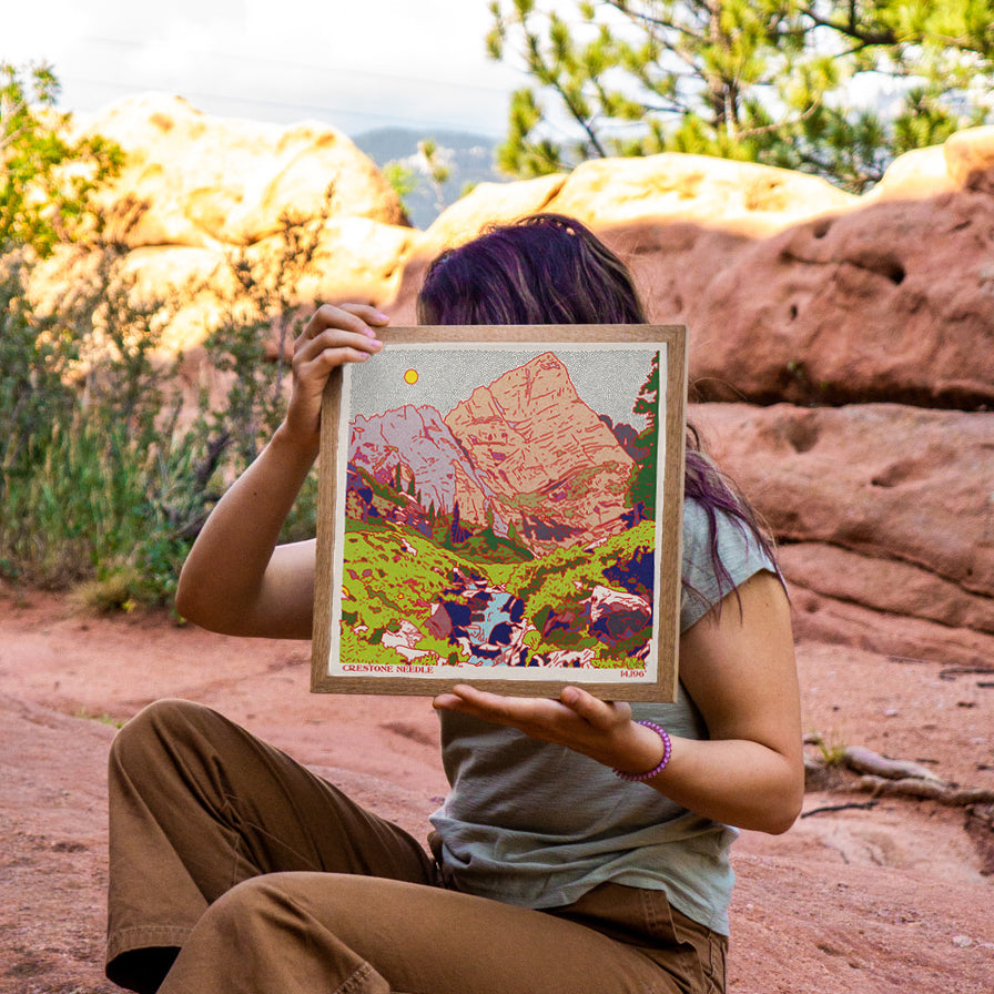 Crestone Needle Art Print