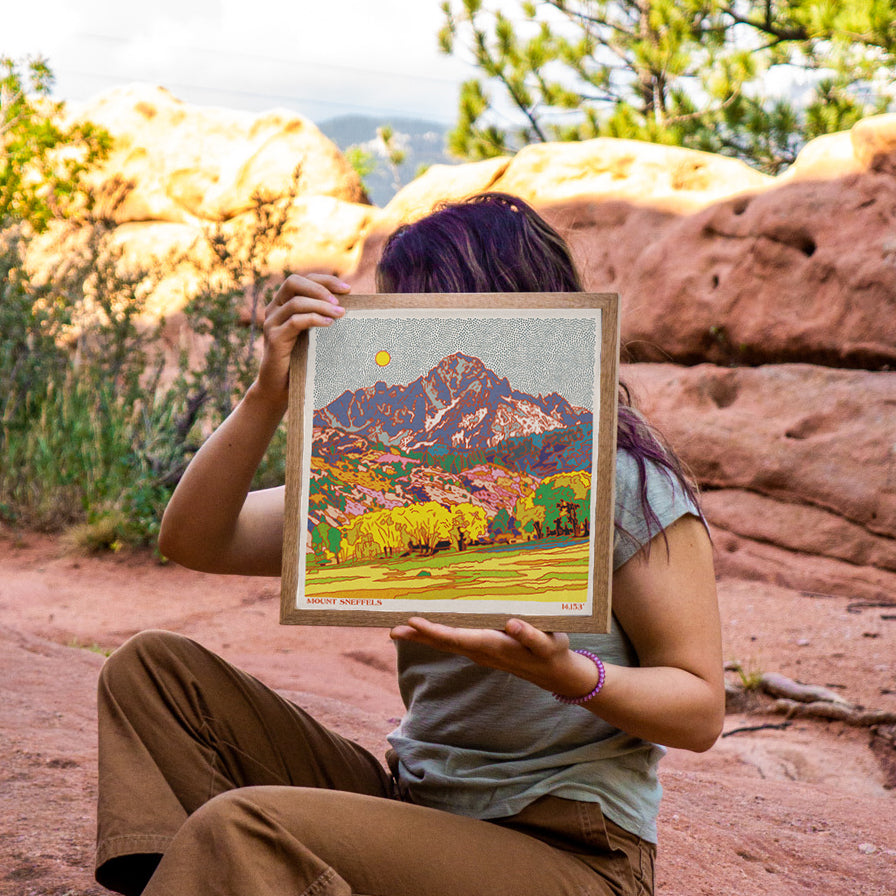 Mt. Sneffels Art Print