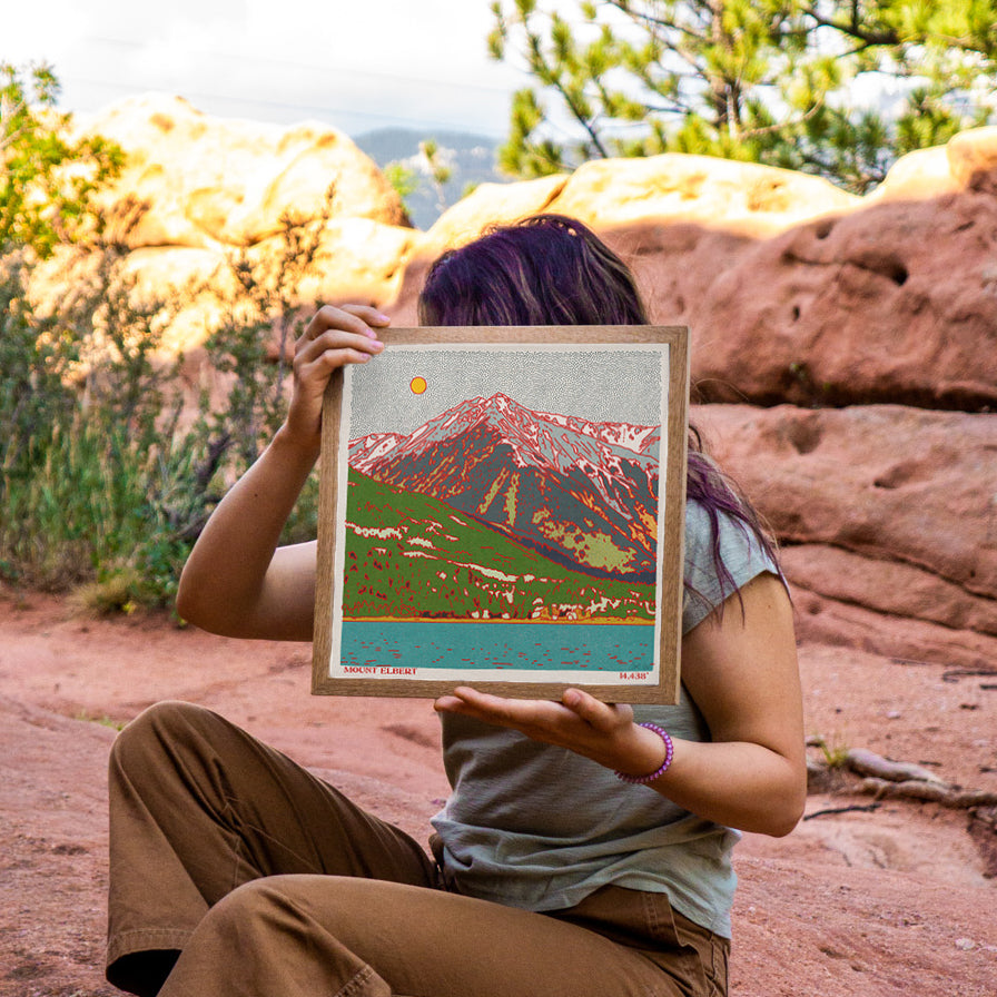 Mt. Elbert Art Print