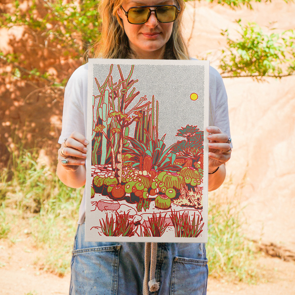 Cactus Planet Art Print #5