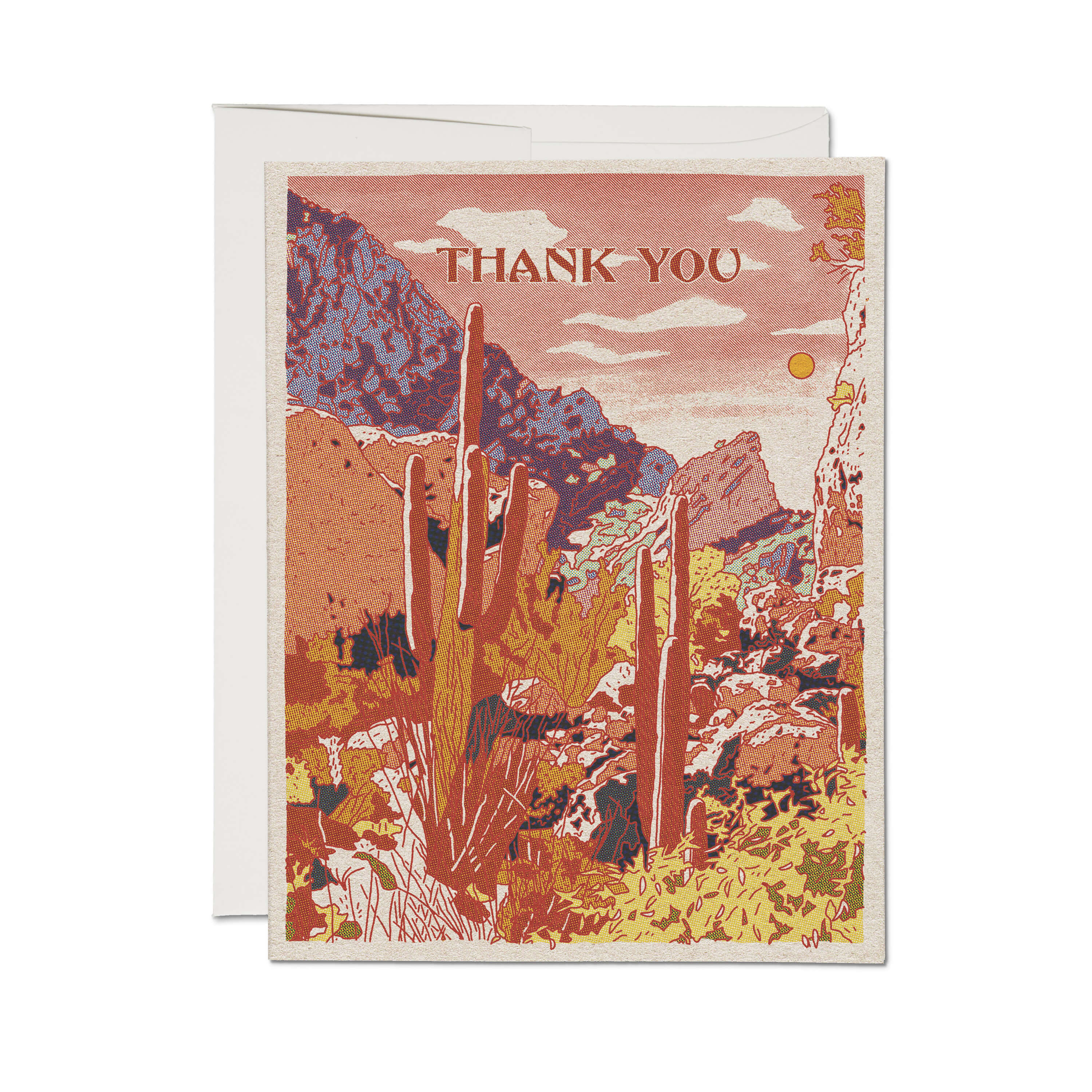 Grateful Oasis Thank You Card
