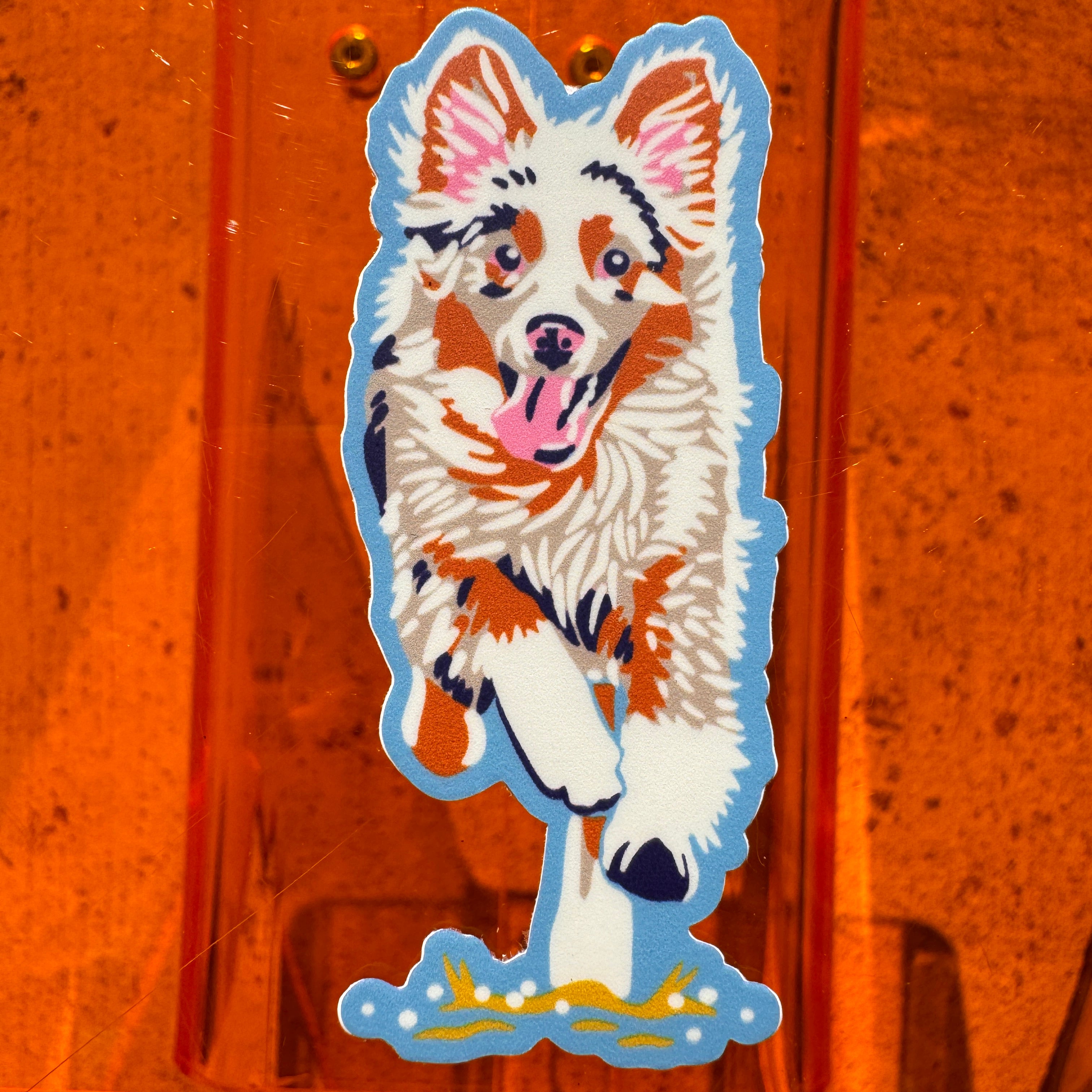 Australian Shepherd Dog Sticker