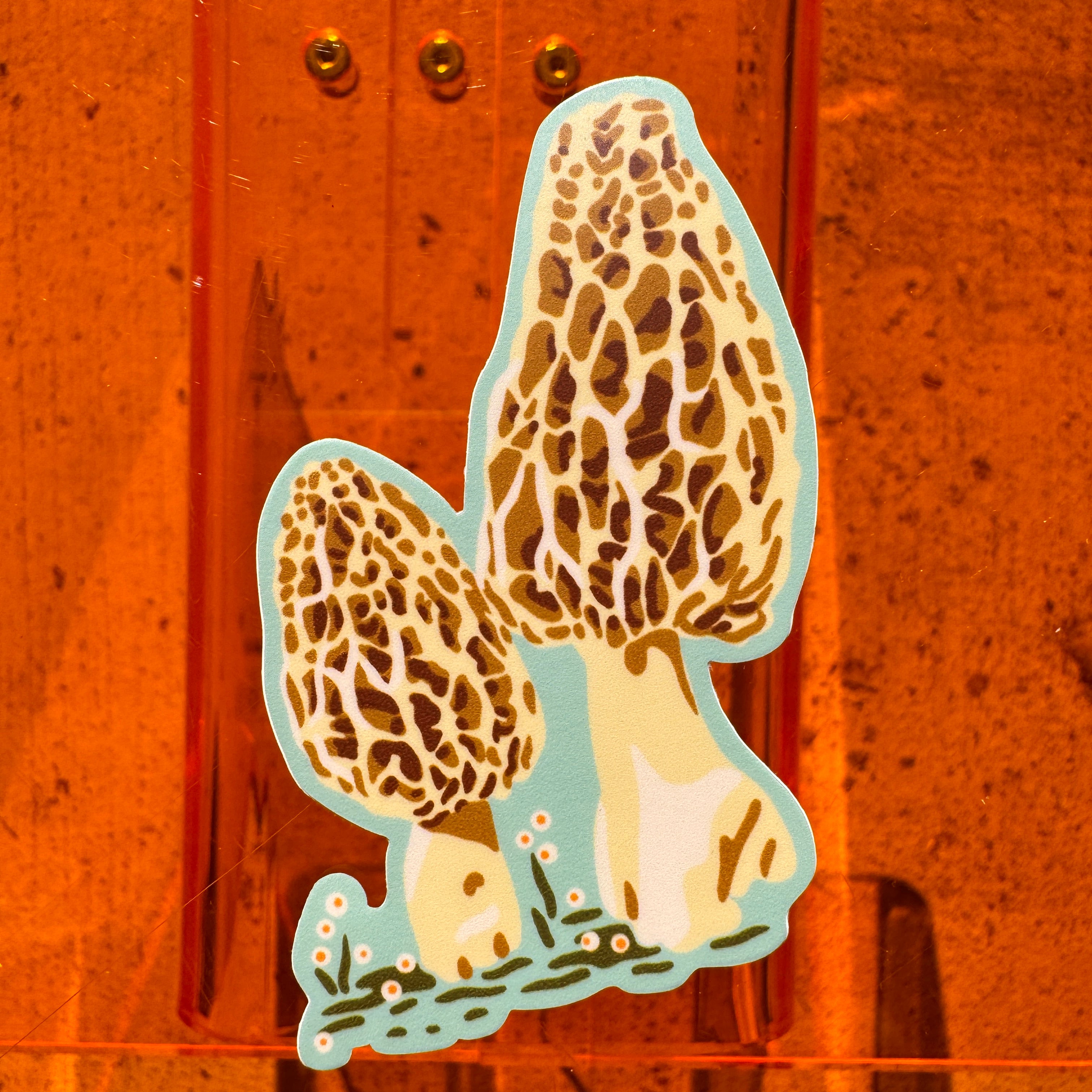 Morel Mushroom Sticker