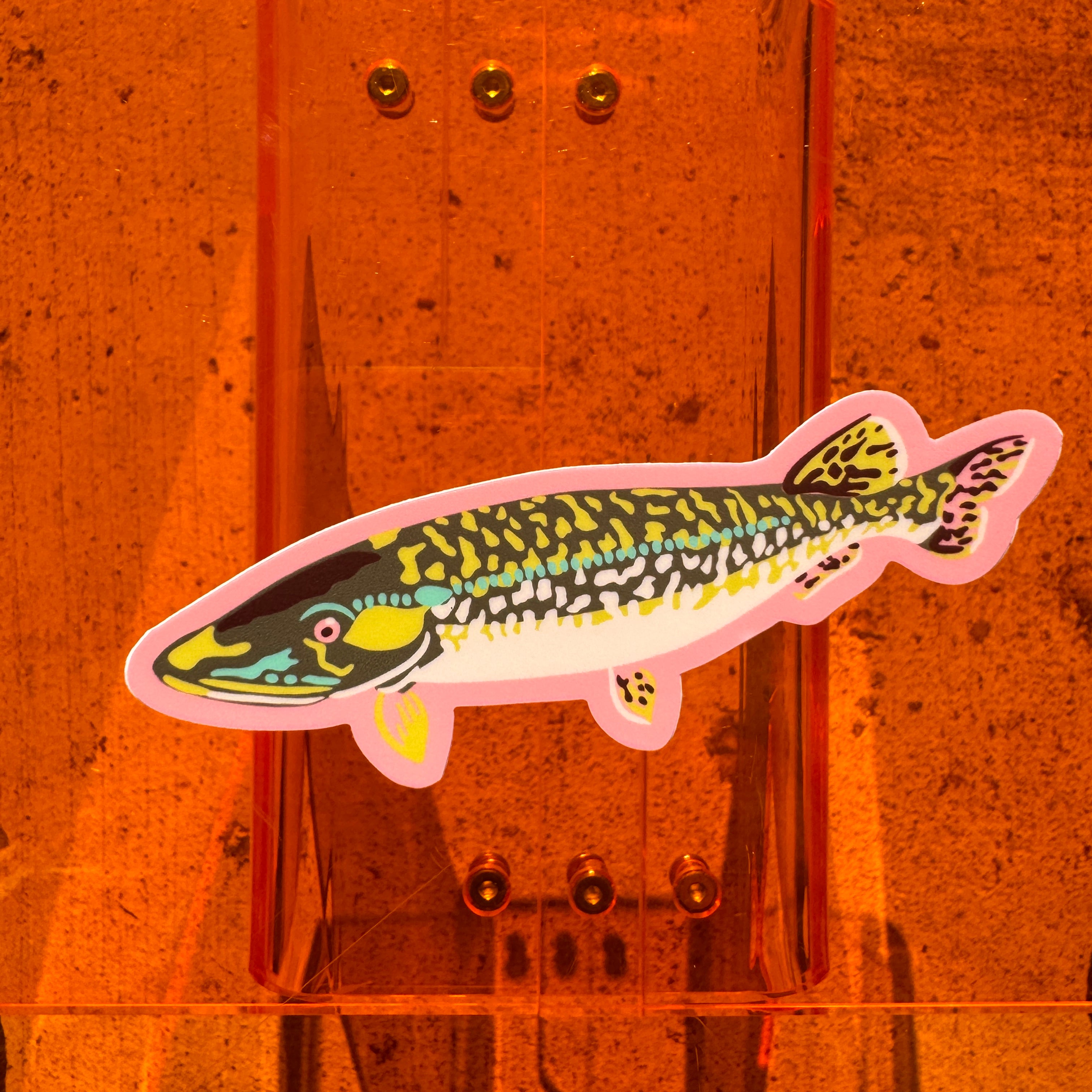 Northern Pike Sticker