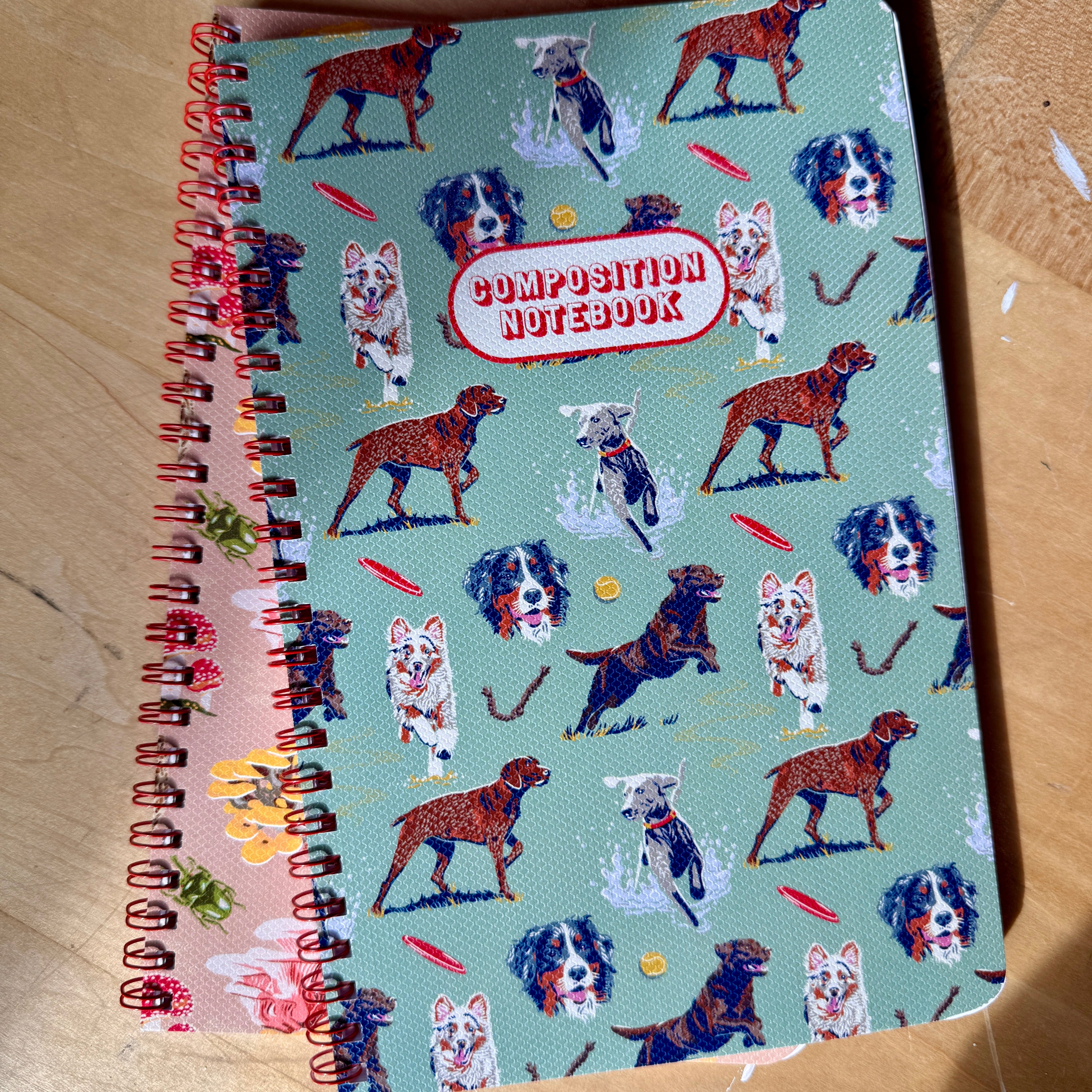 Dog Pattern Notebook