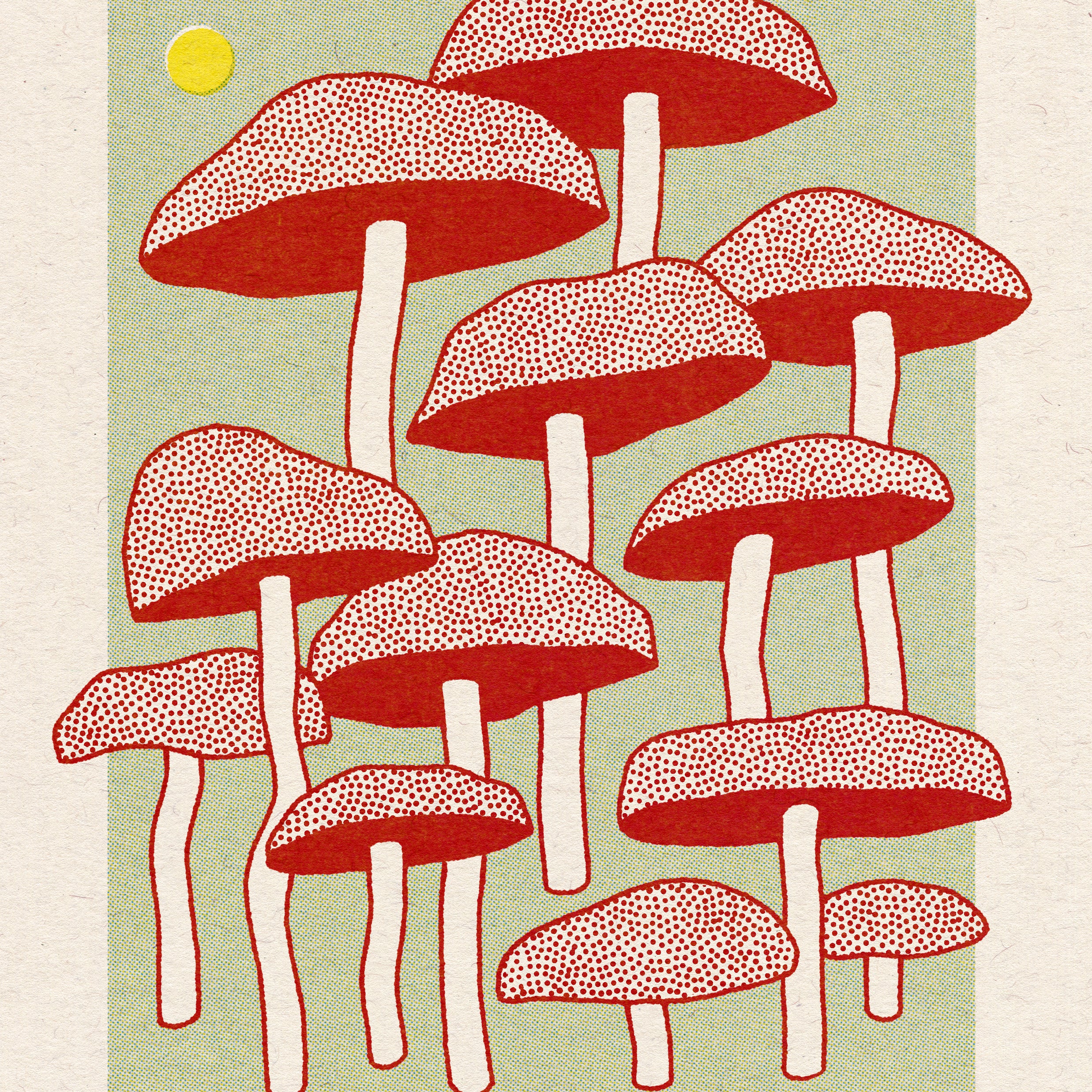 Mushroom Art Print