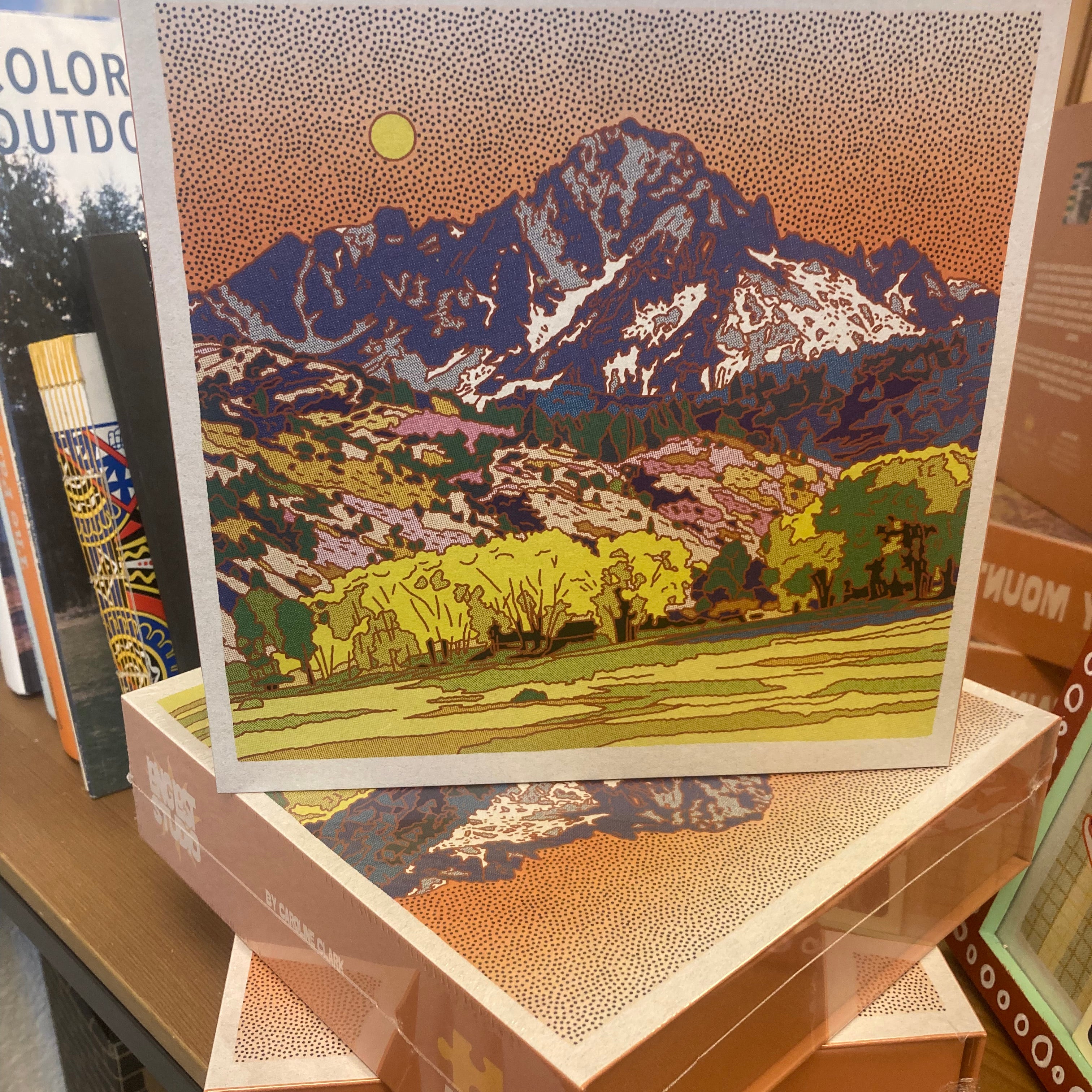 Rocky Mountain Sunset Puzzle