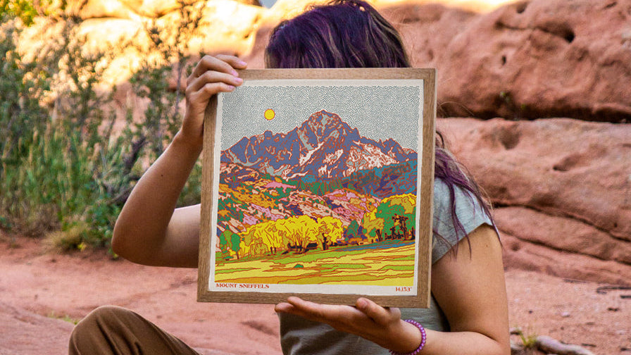 Mountain Western Art Print