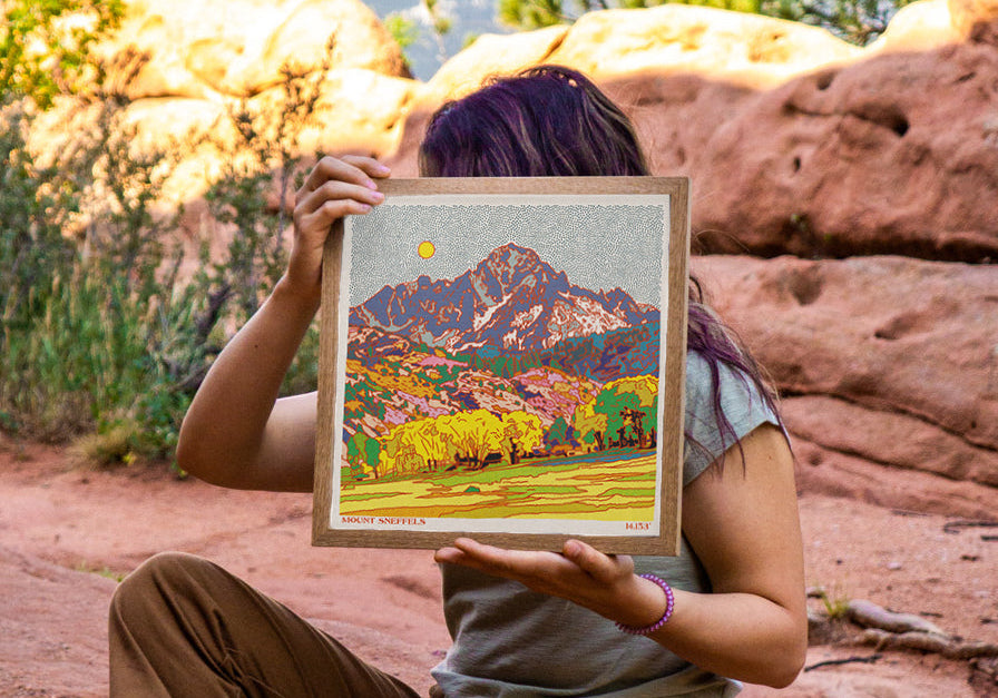 Mountain Western Art Print