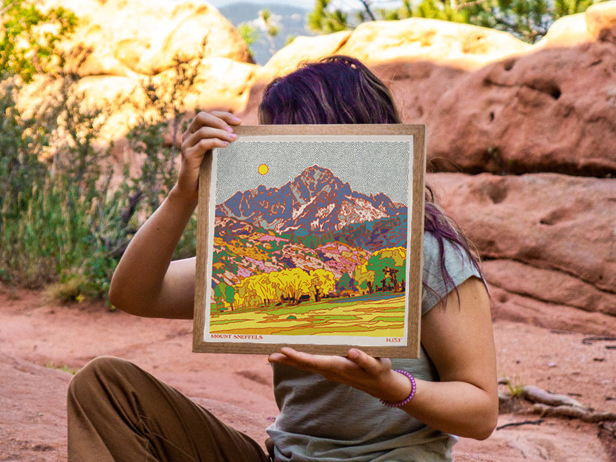 Mountain Western Art Print