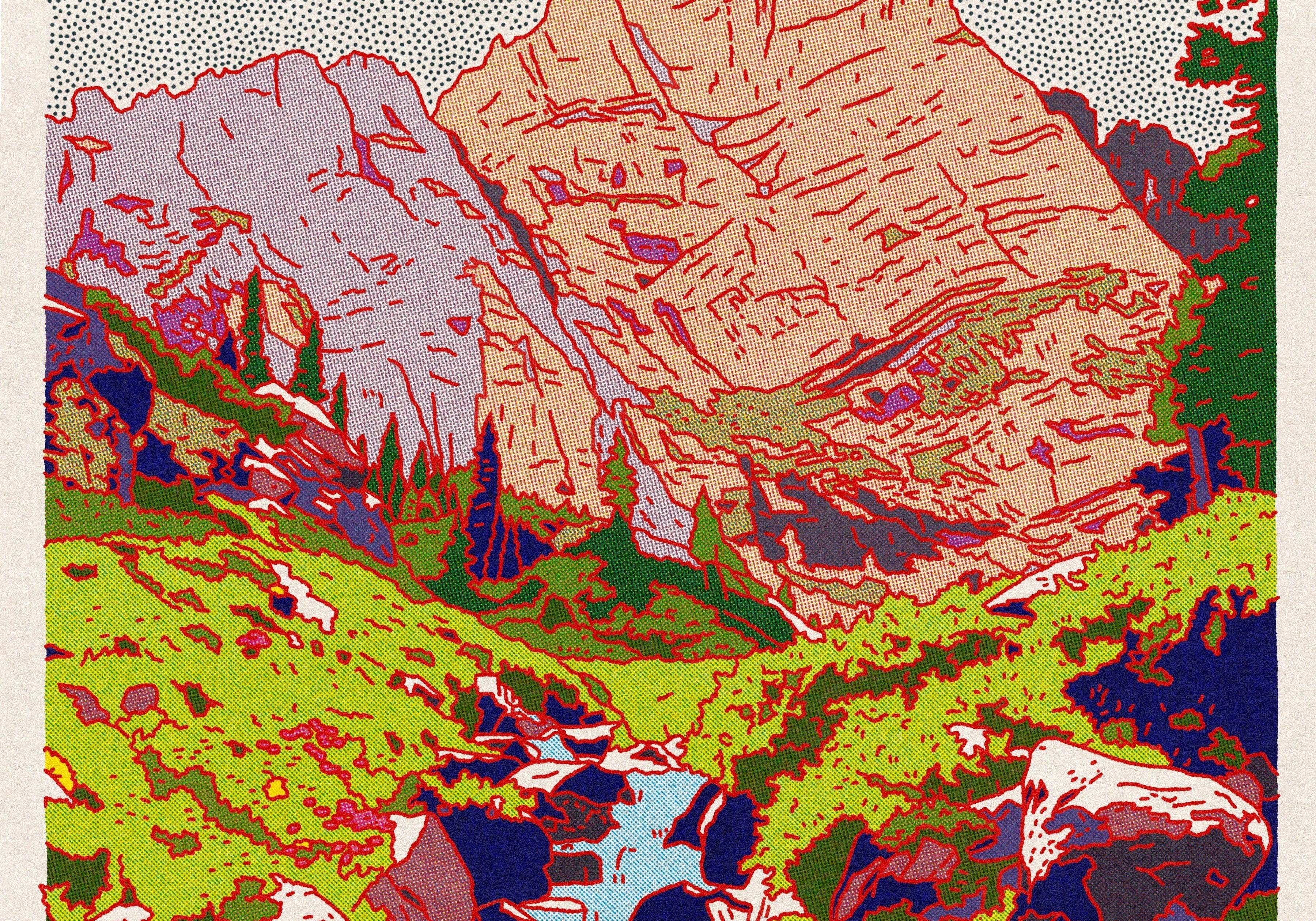 Mountain Art Print