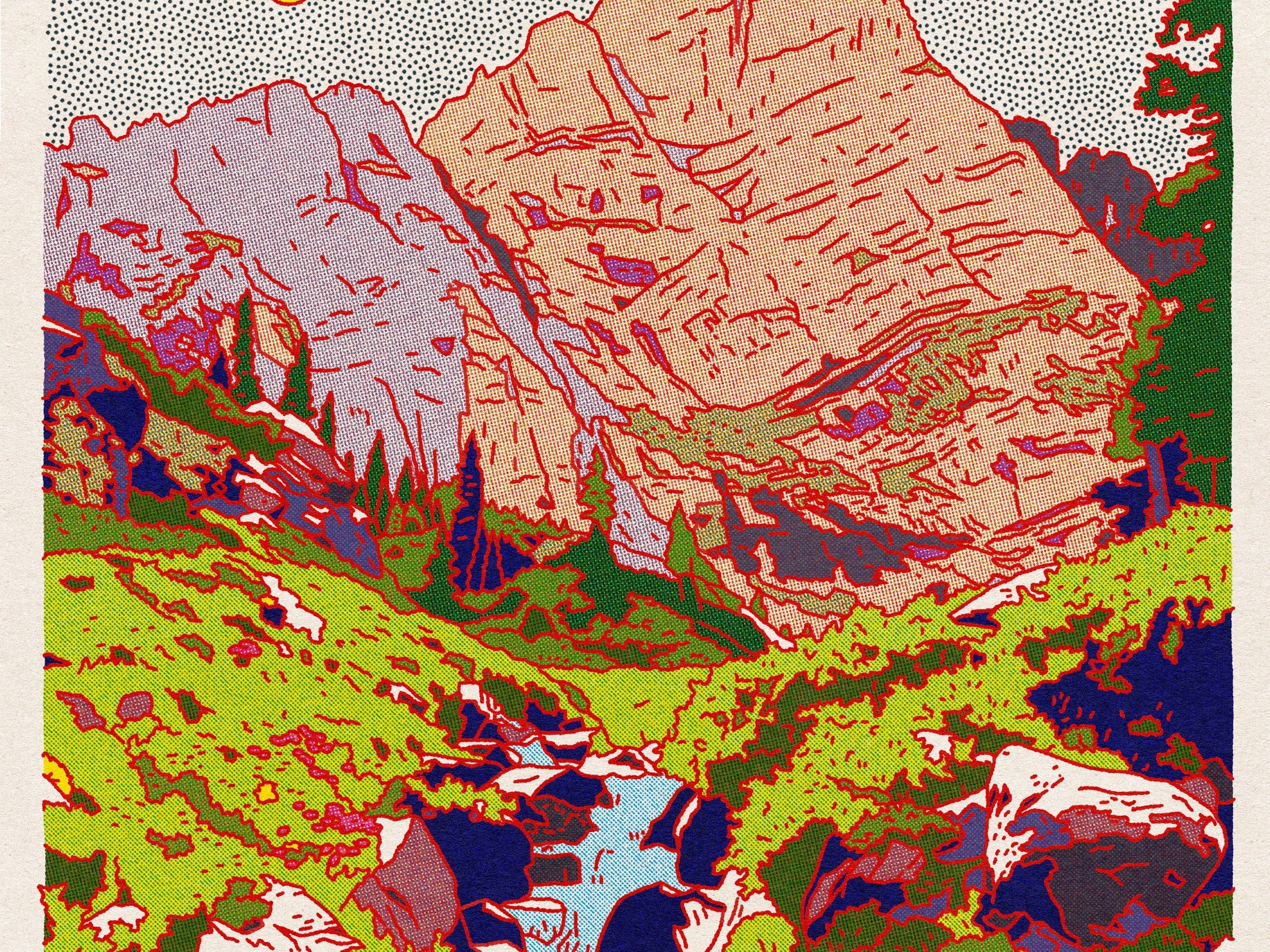 Mountain Art Print