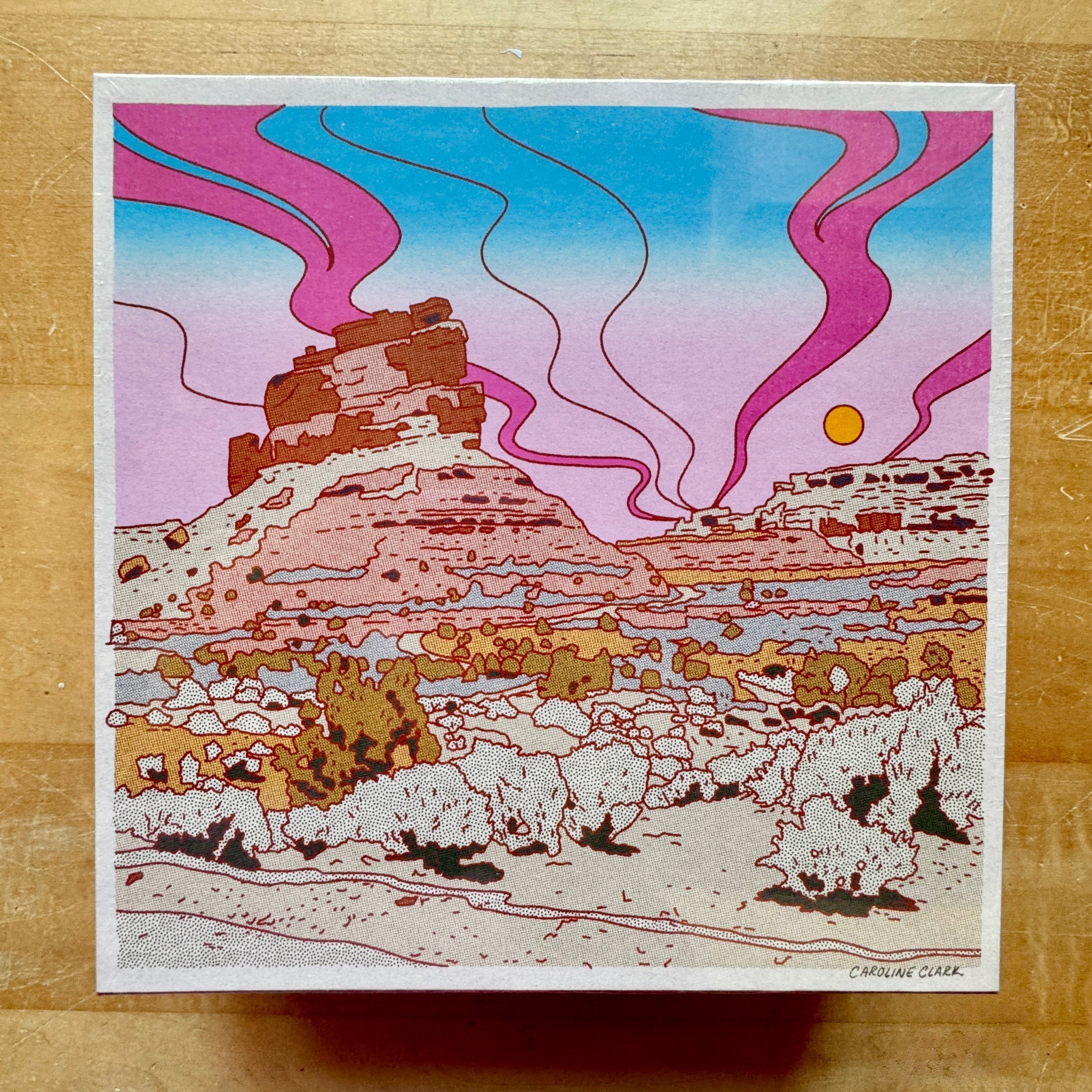 Desert Wall Art Inspired By Arizona – Long Lost Studio by Caroline