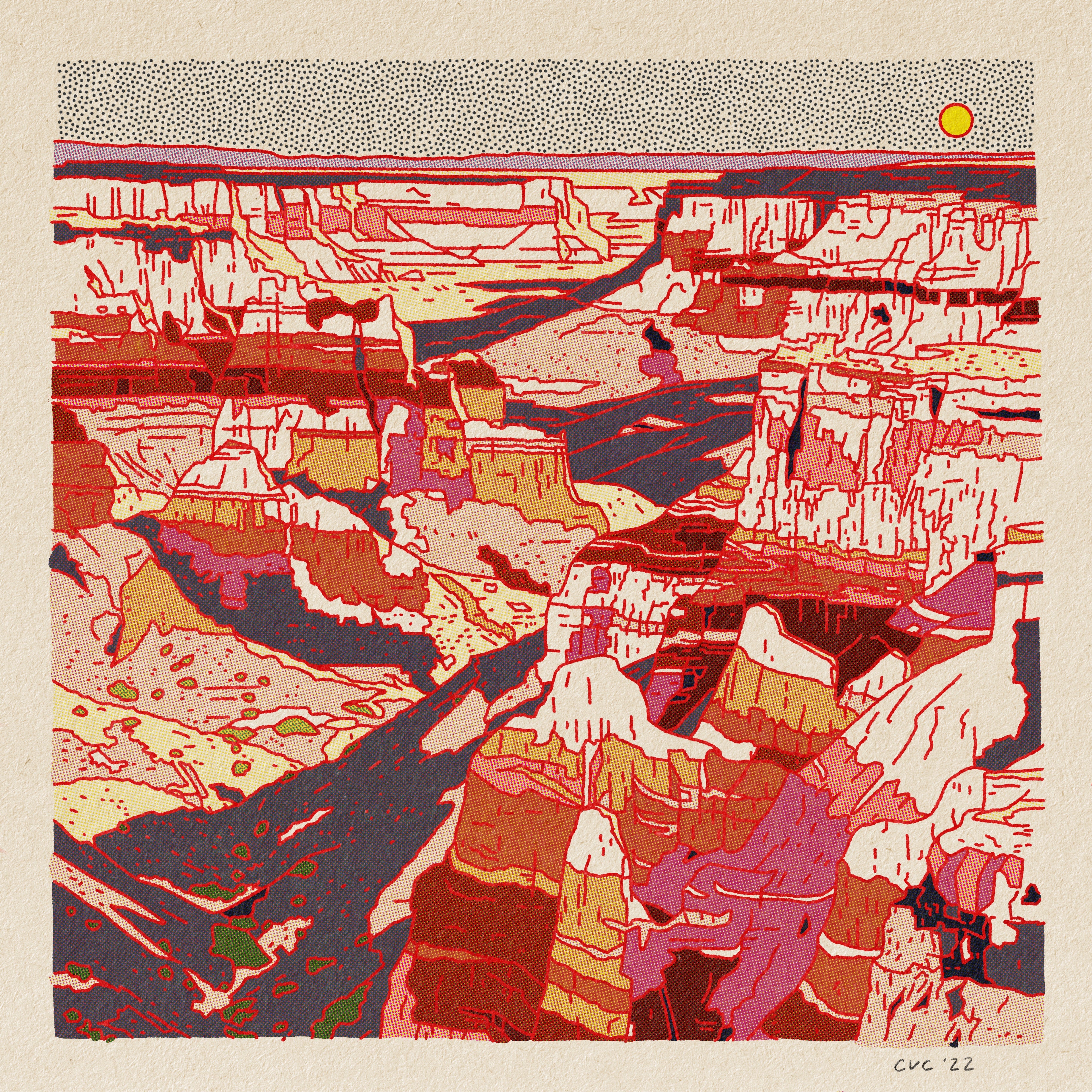 Grand Canyon Art Print