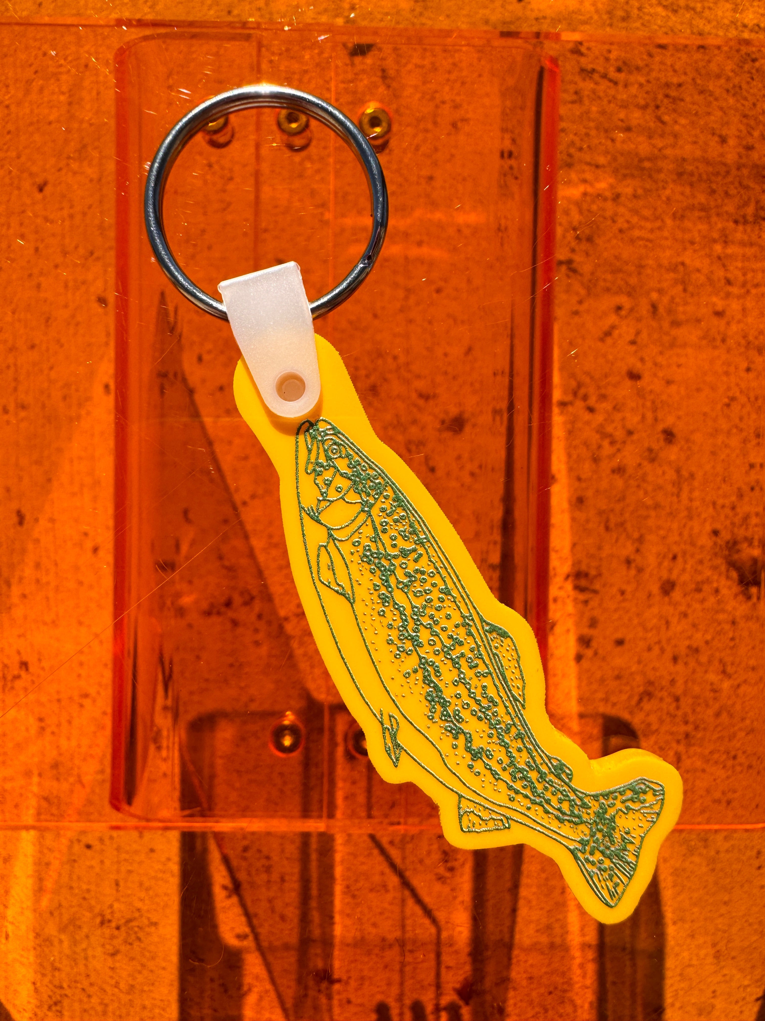 Handcrafted fish Keychain