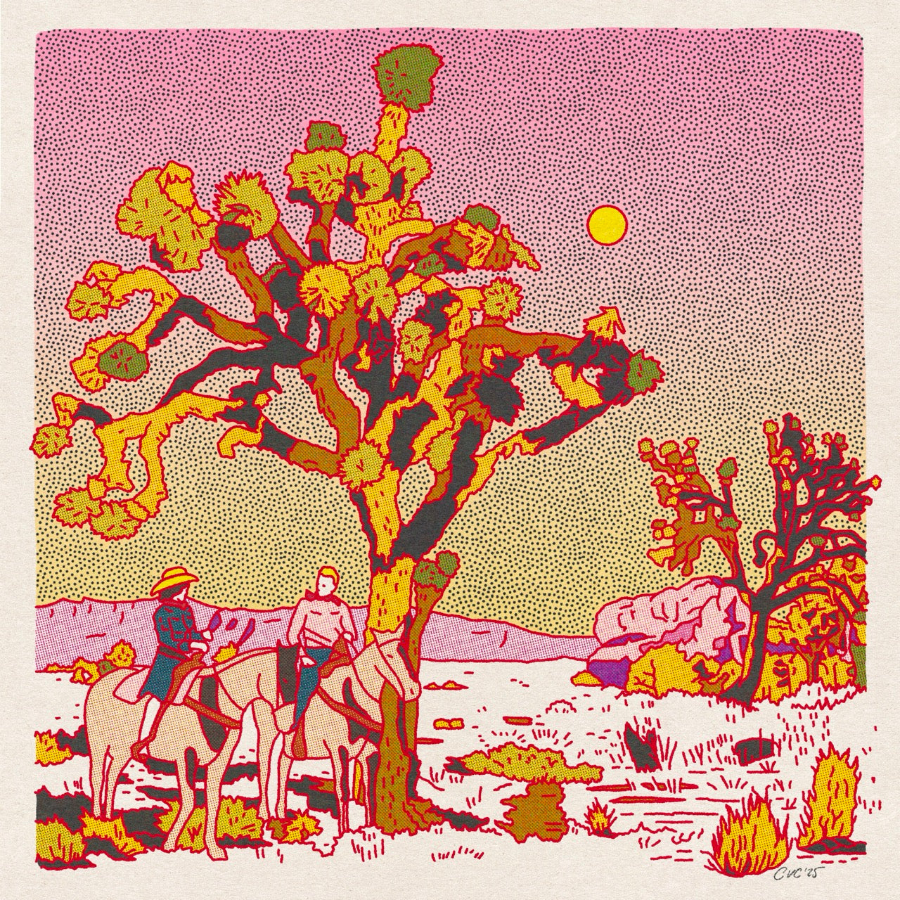 Joshua Tree Art Print