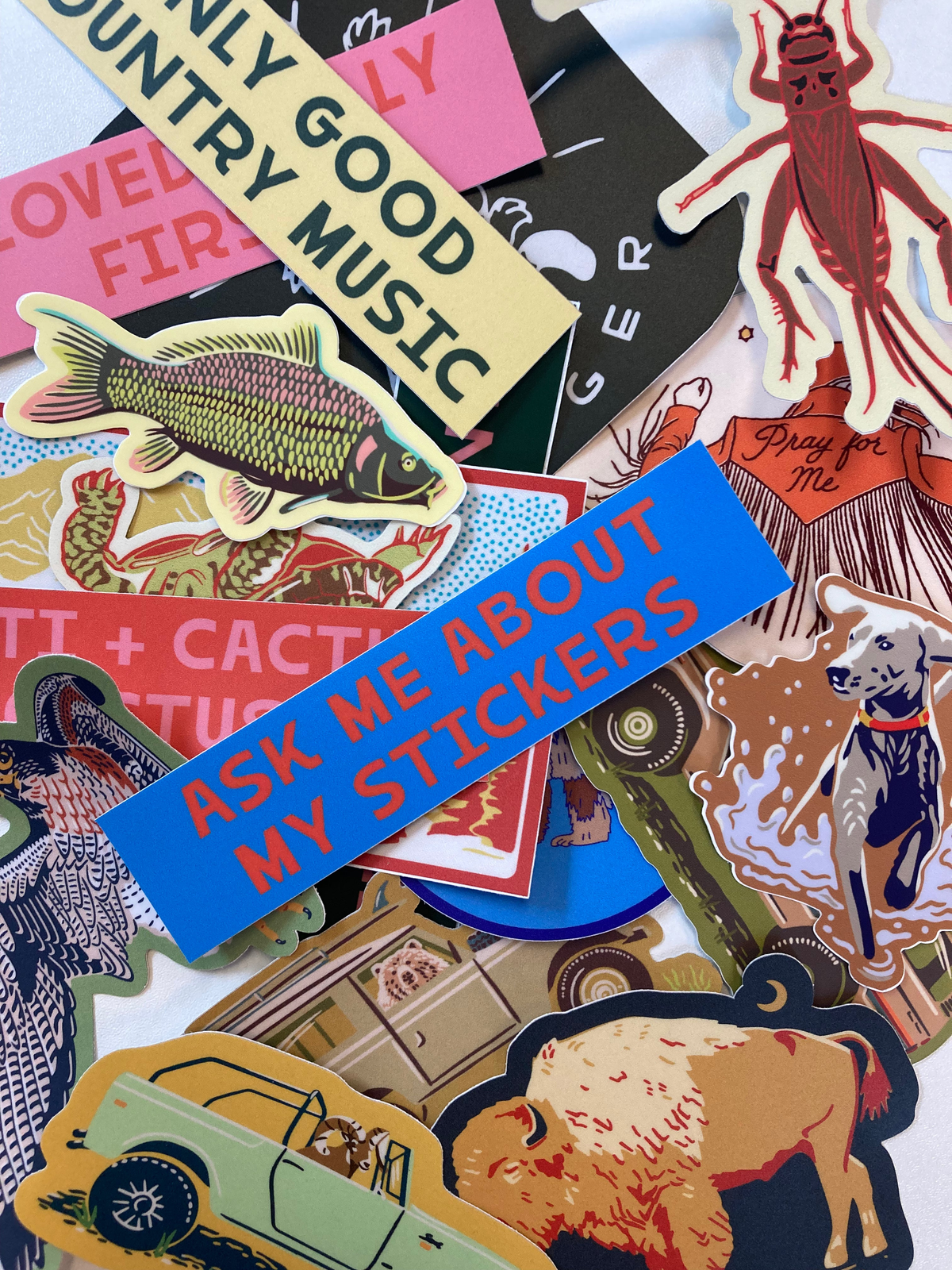 Stickers – Long Lost Studio by Caroline Clark