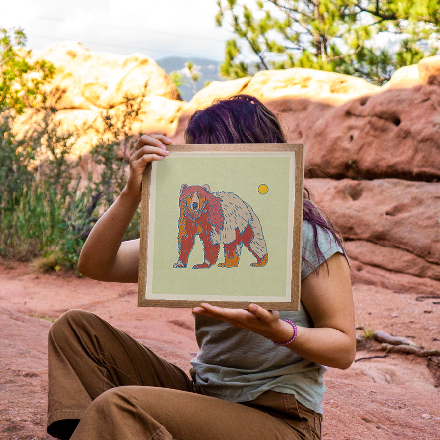 Bear Art Print