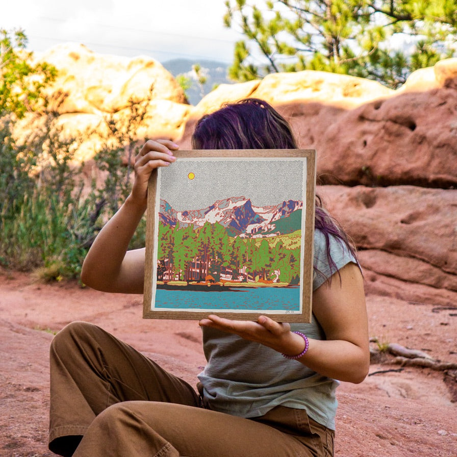 Bear Lake, Rocky Mountain National Park Art Print