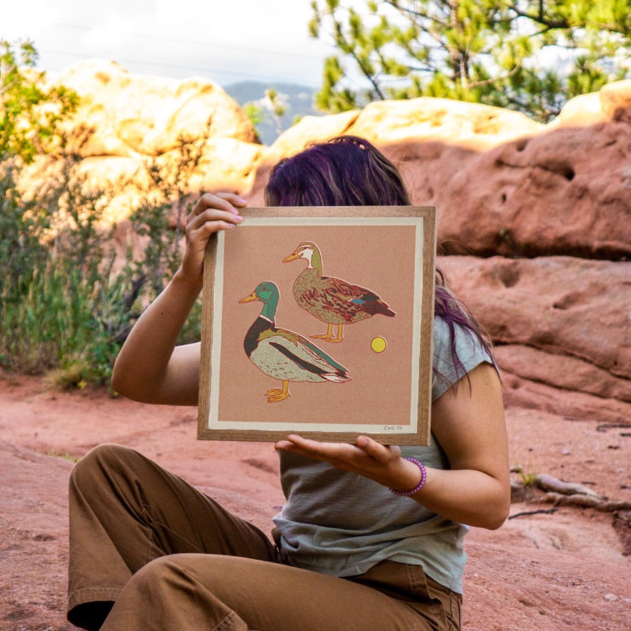 Duck Art Print