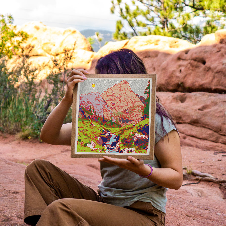 Crestone Needle Art Print