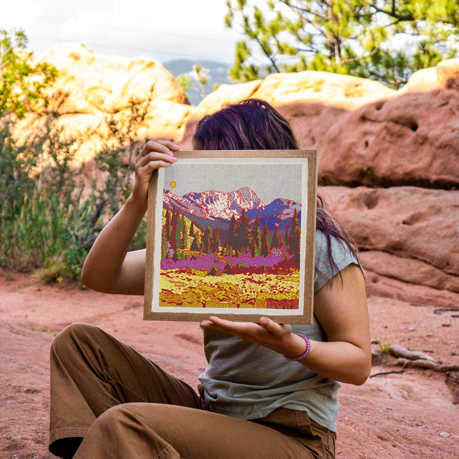 Capitol Peak Art Print