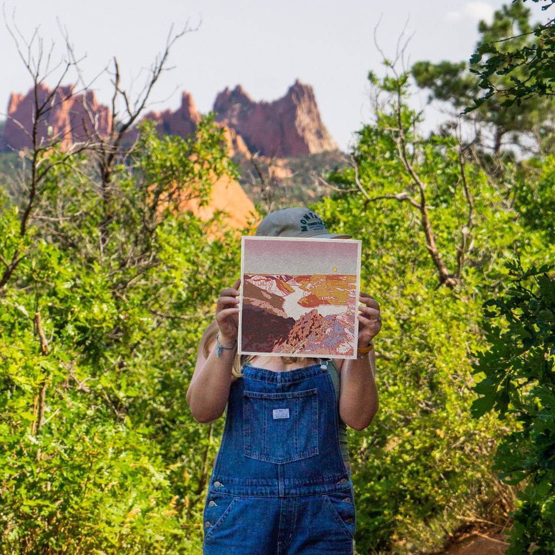 Flaming Gorge Art Print