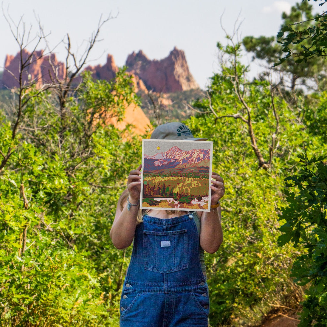 Wilson Peak Art Print