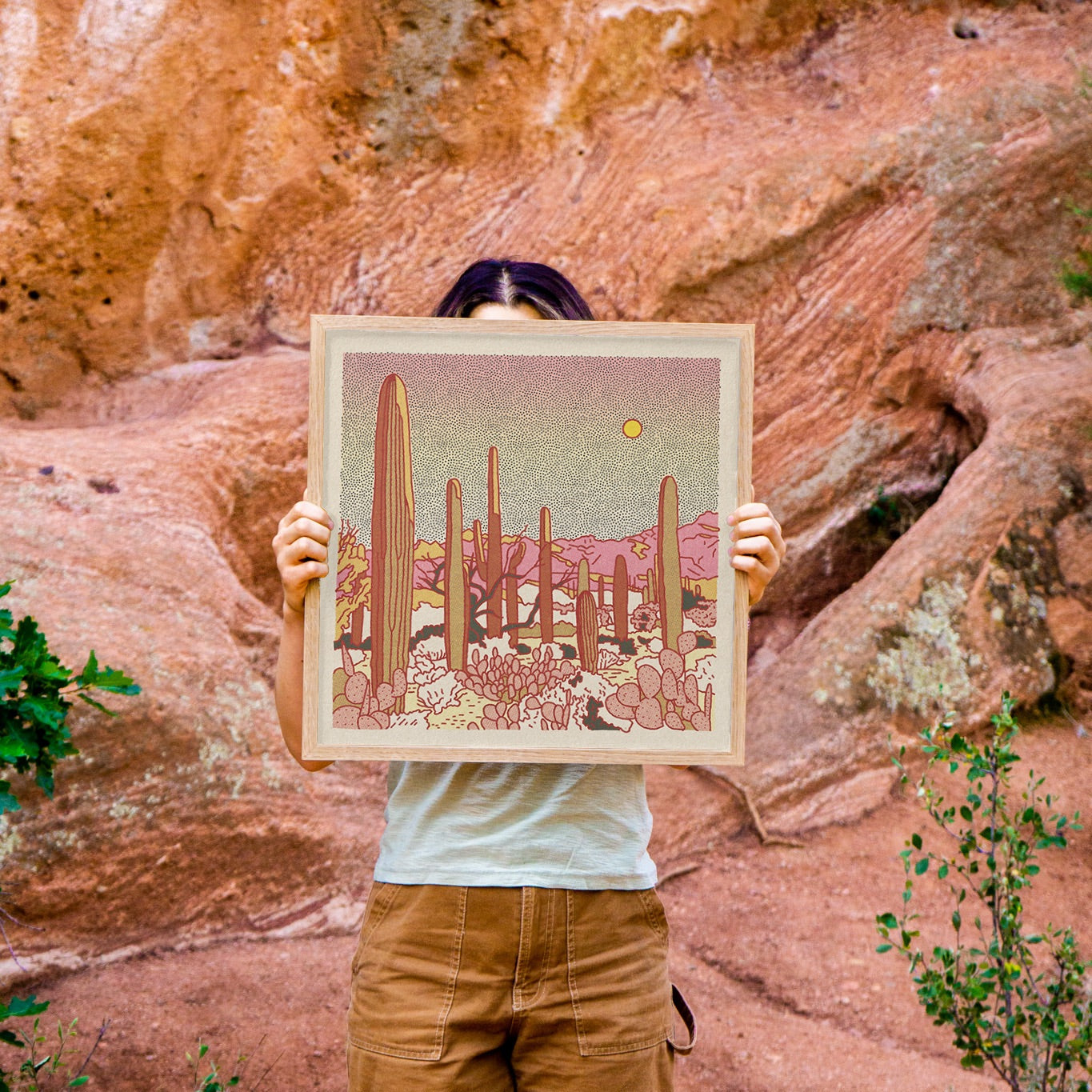 Desert Mountain #25 - Caroline Clark Design – Long Lost Studio by