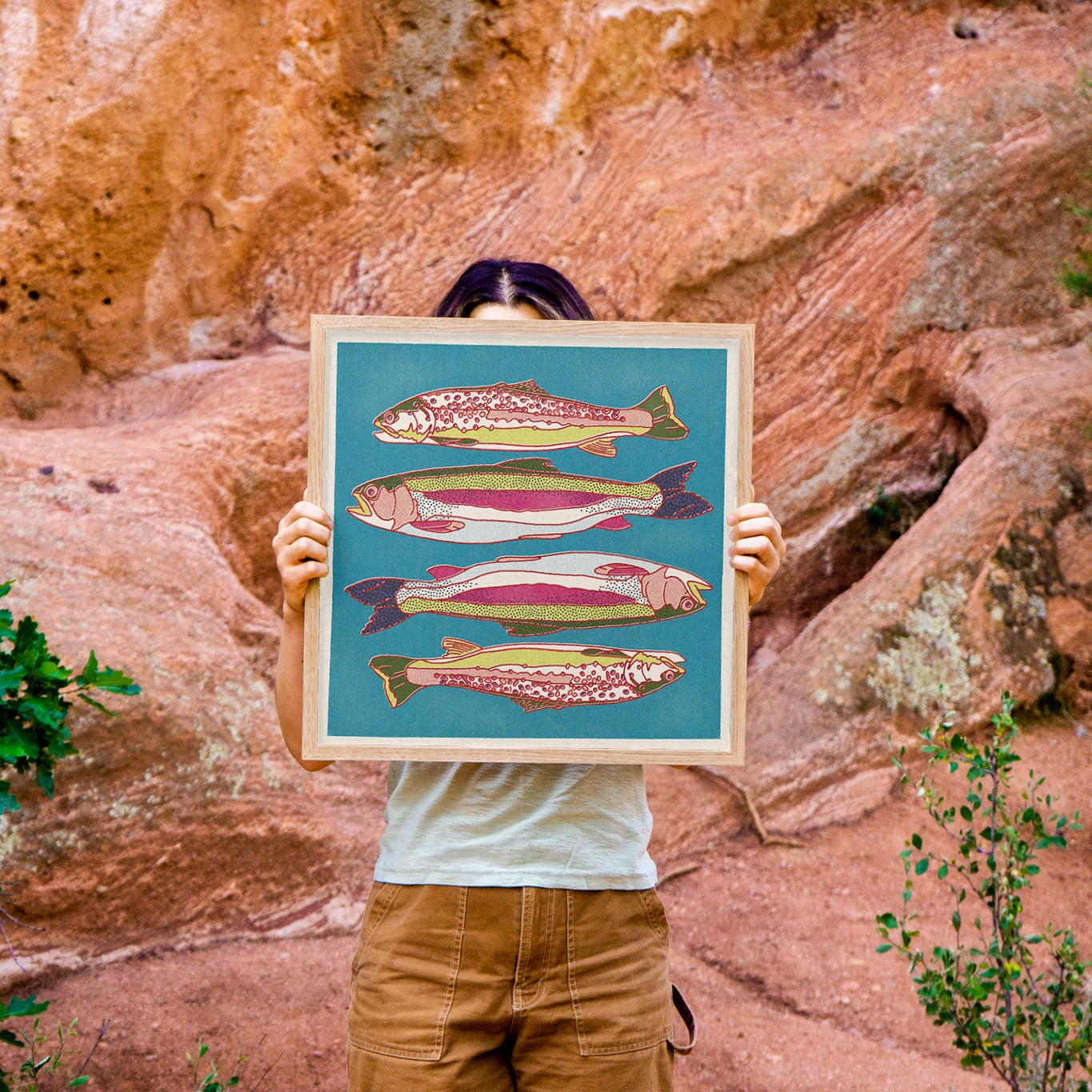 Trout Fish Art Print