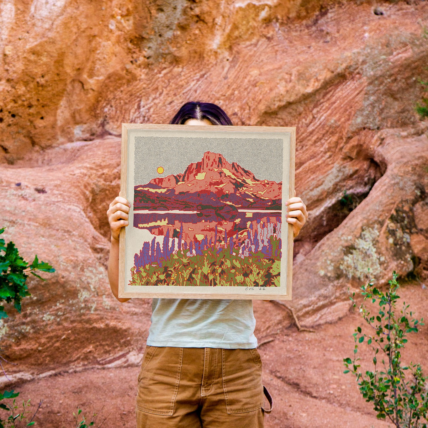 Banner Peak Art Print