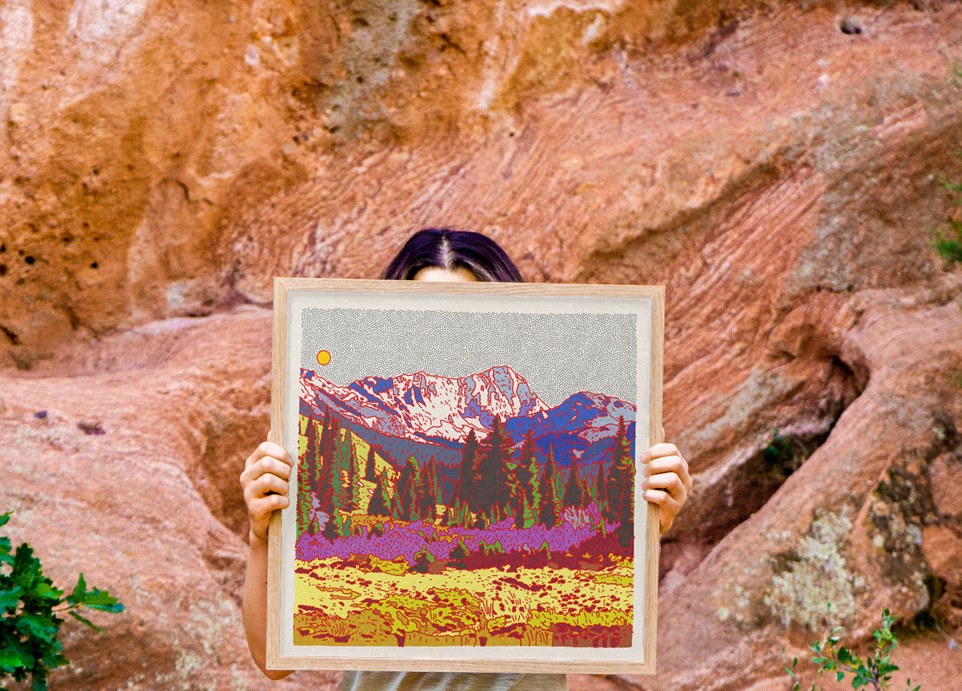 Capitol Peak Art Print