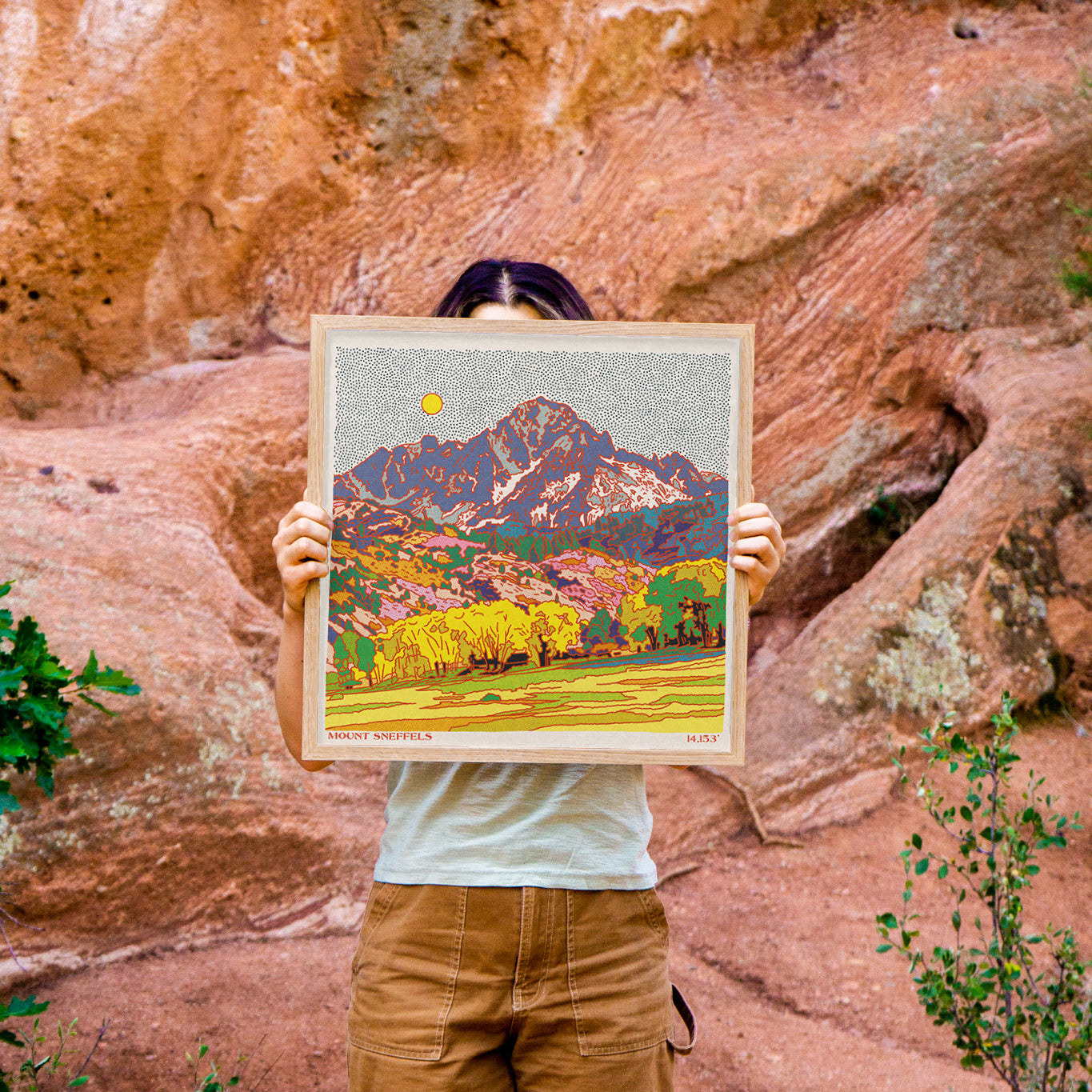 Mt. Sneffels Art Print