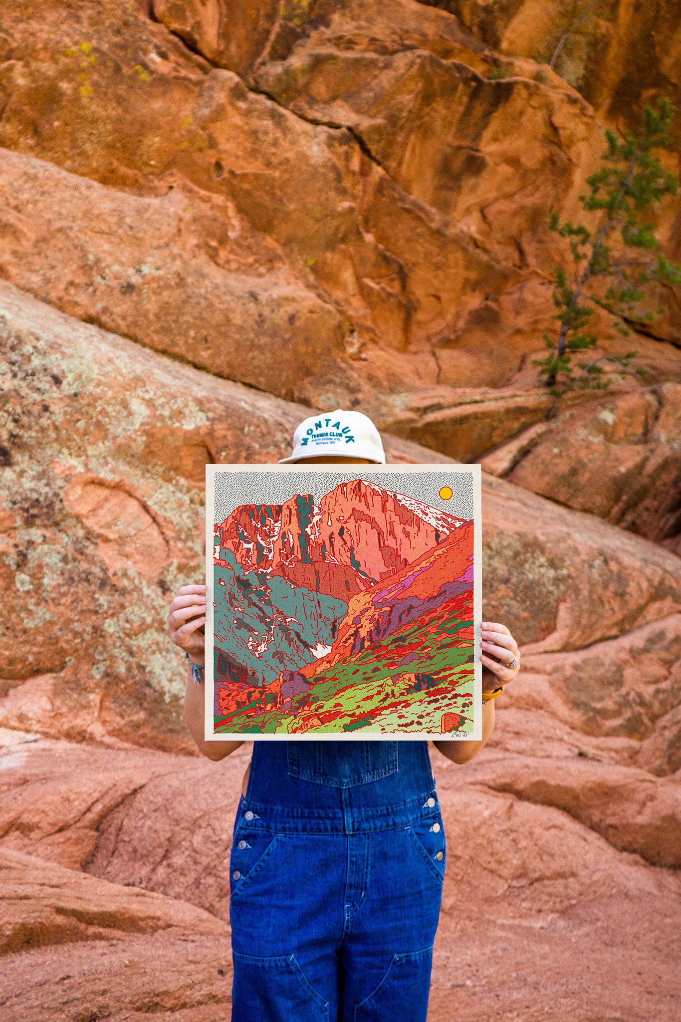 Longs Peak Art Print
