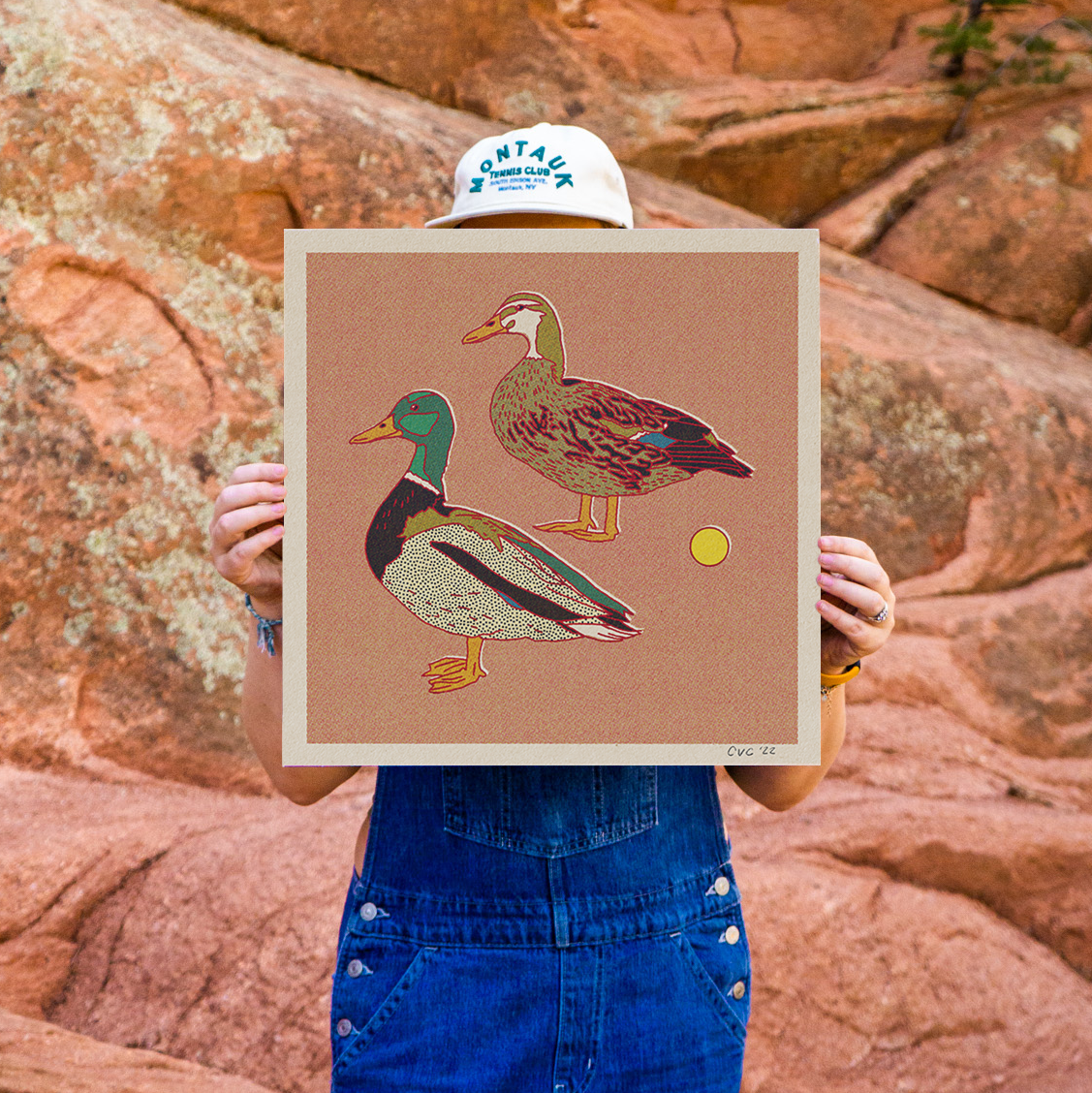 Duck Art Print
