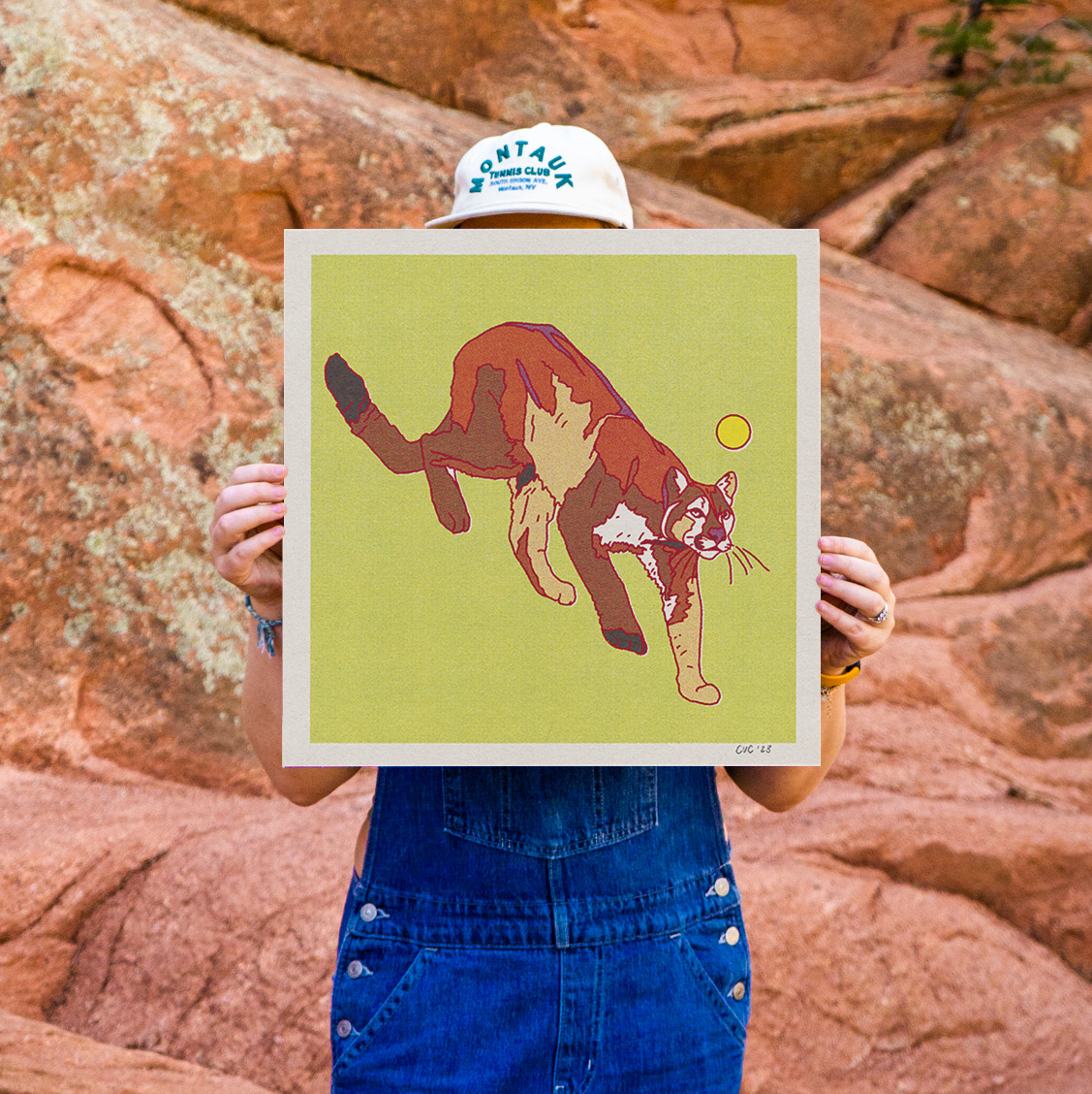 Mountain Lion Art Print
