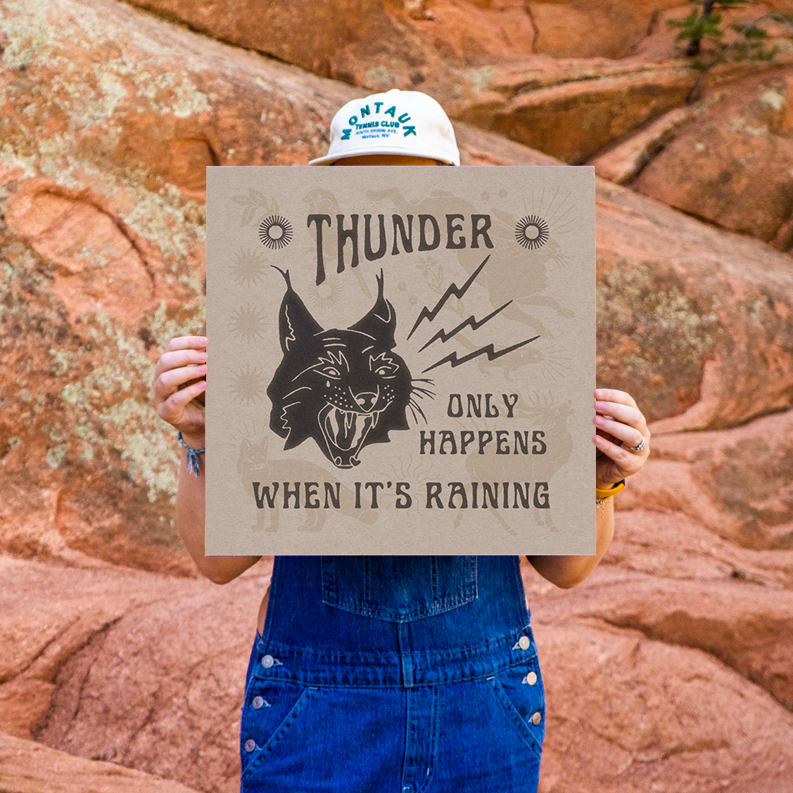 Thunder Cat Art Print