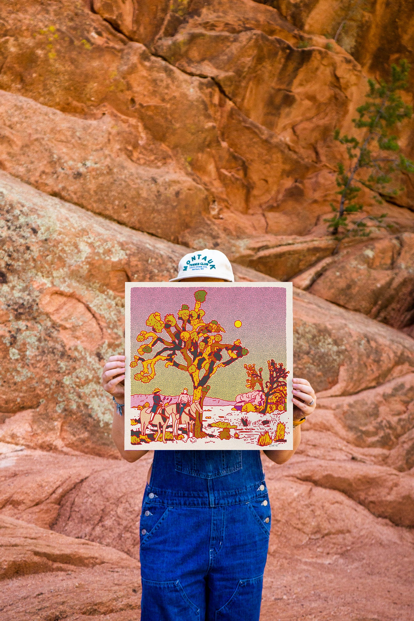 Joshua Tree Cowboys Art Print