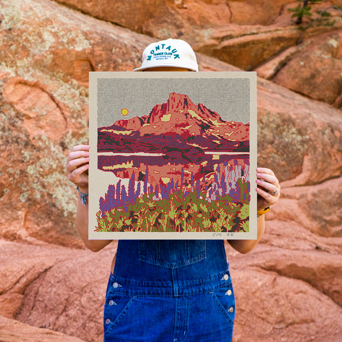 Banner Peak Art Print