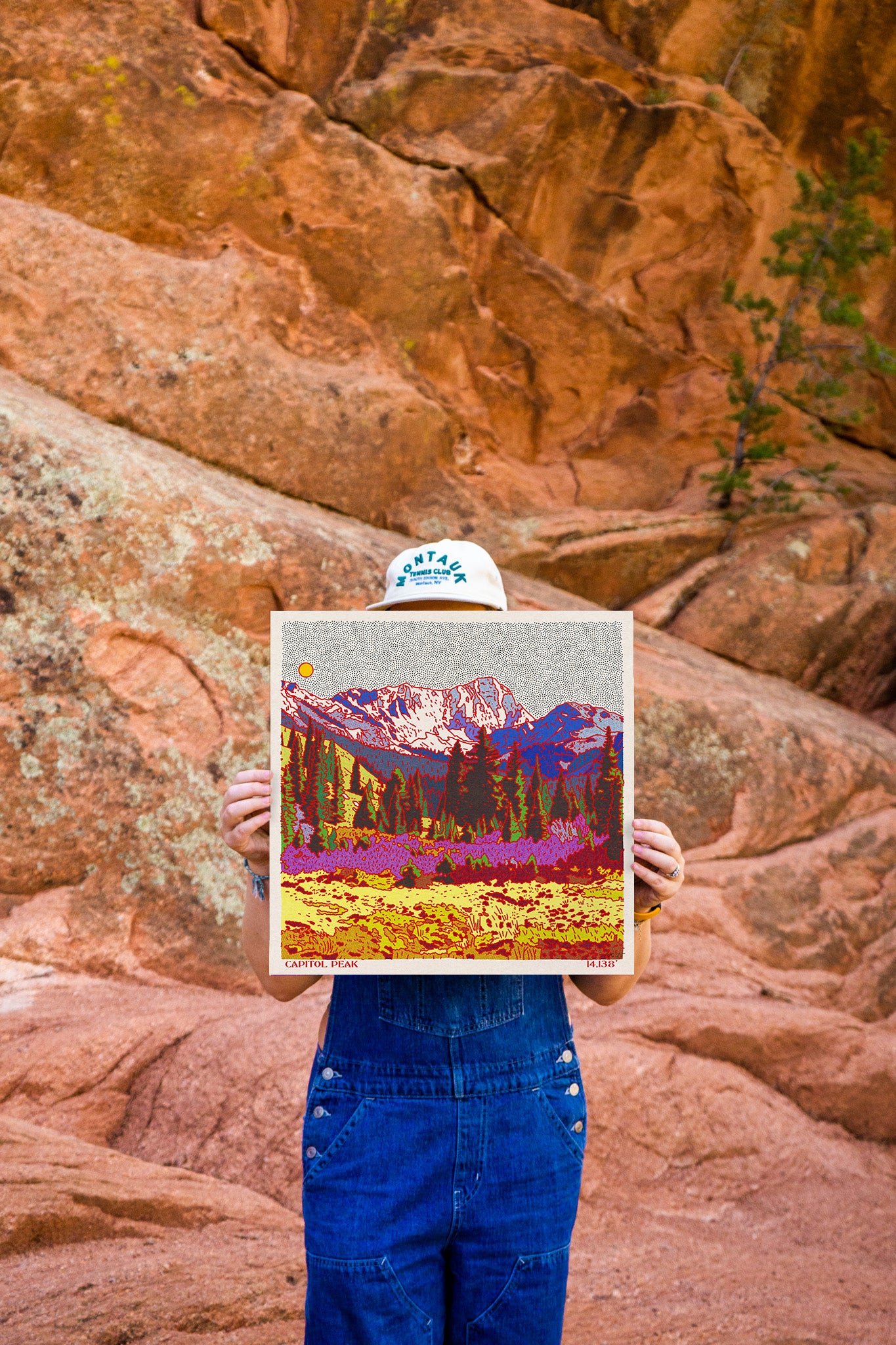 Capitol Peak Art Print