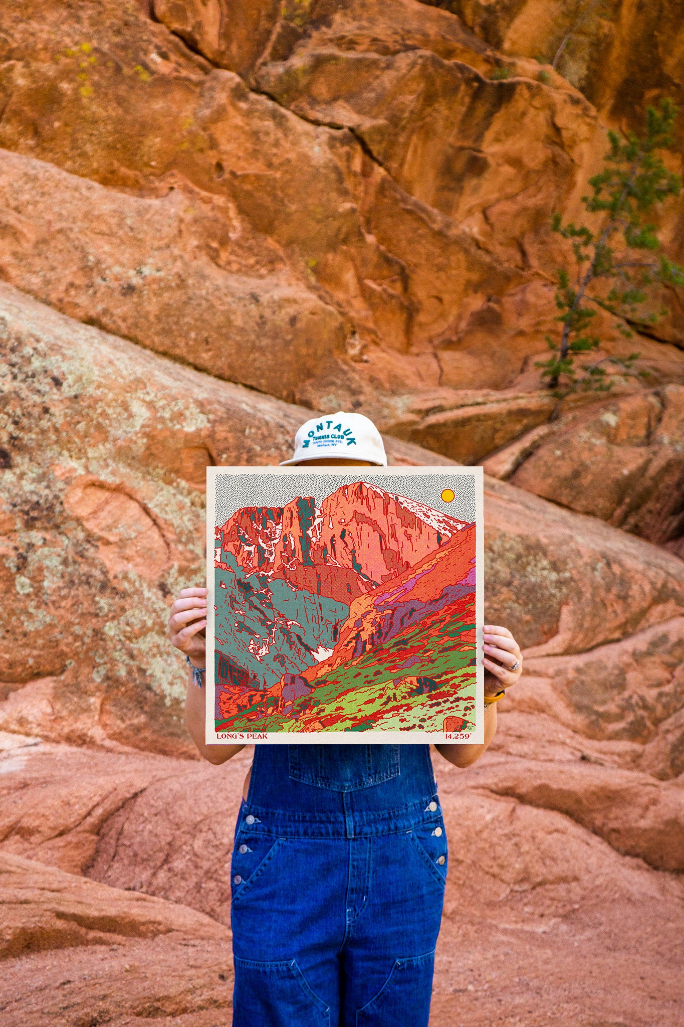 Longs Peak Art Print