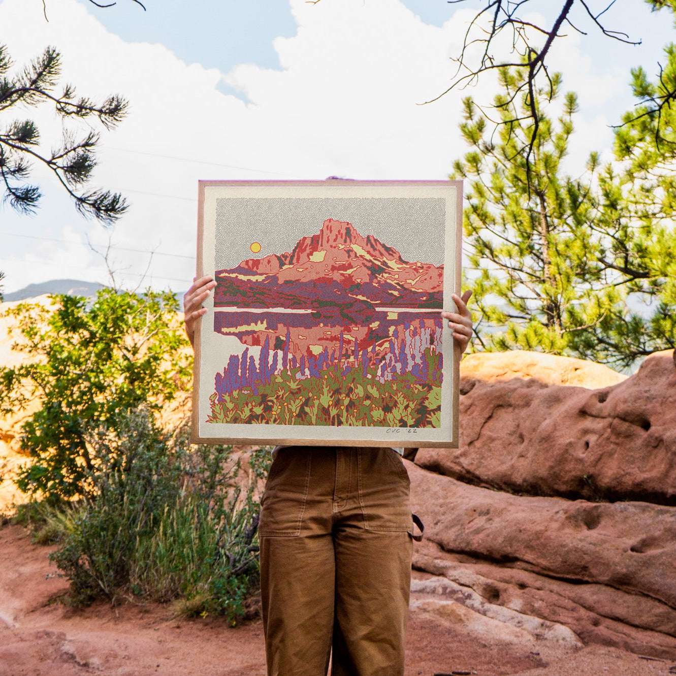 Banner Peak Art Print