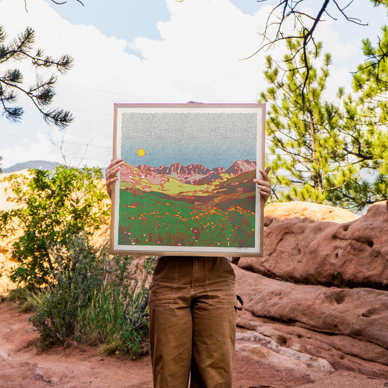 The American Basin Art Print