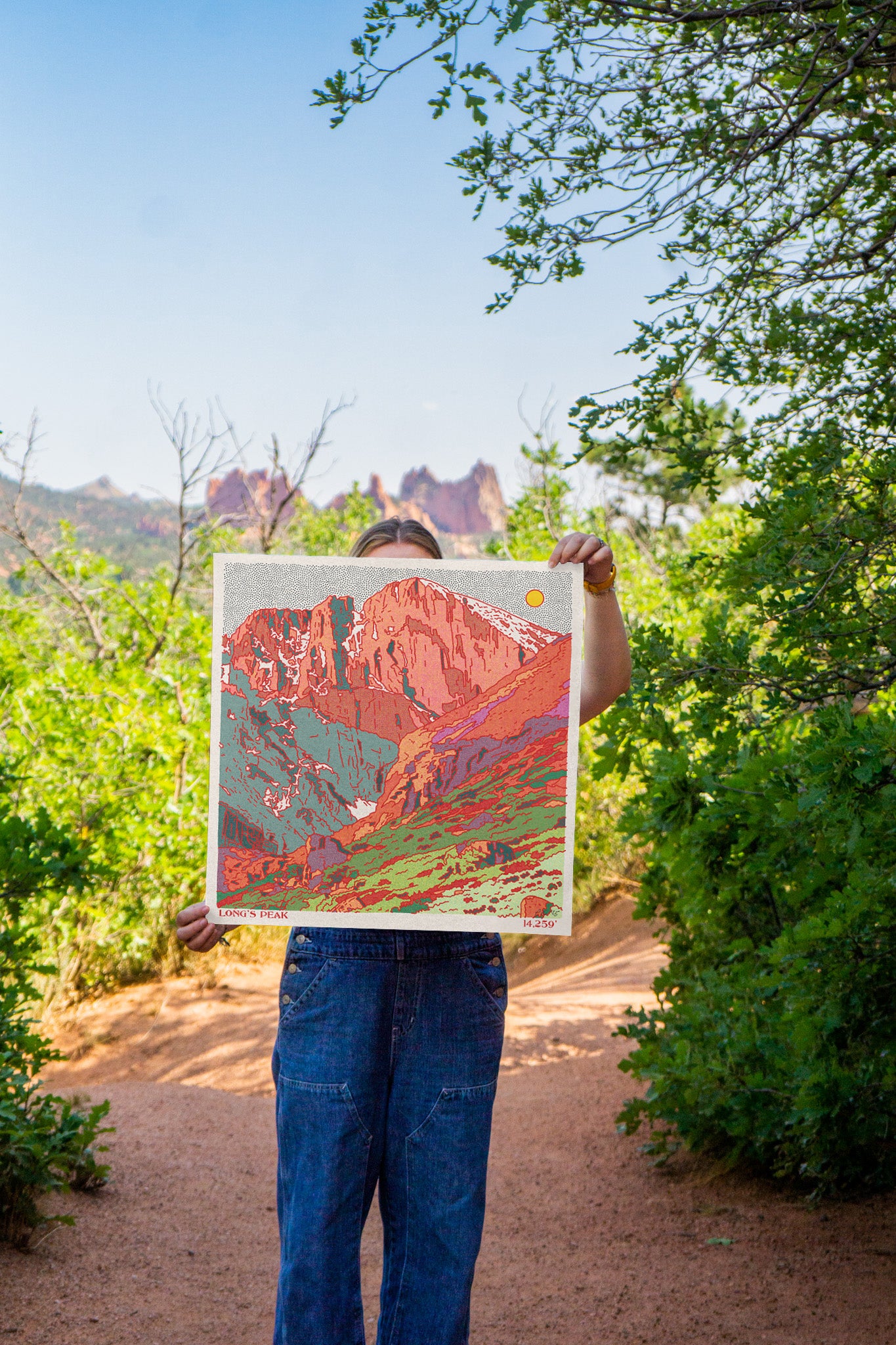 Longs Peak Art Print