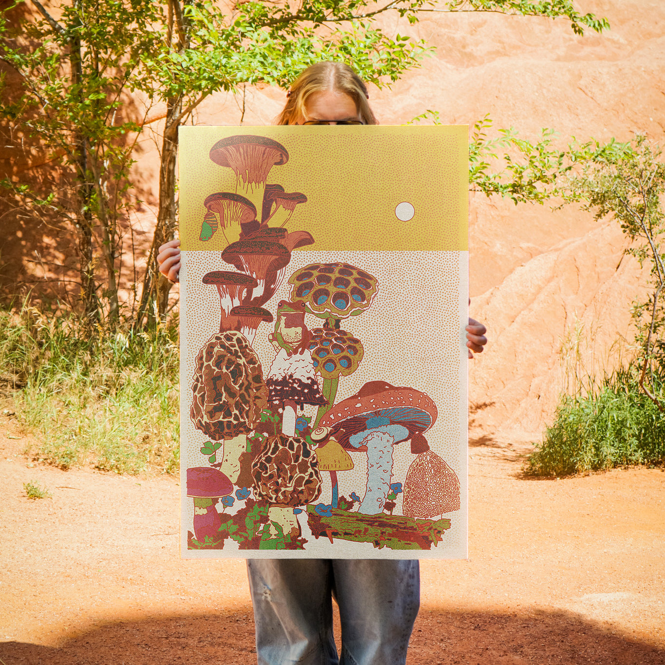Mushroom Planet Art Print #1