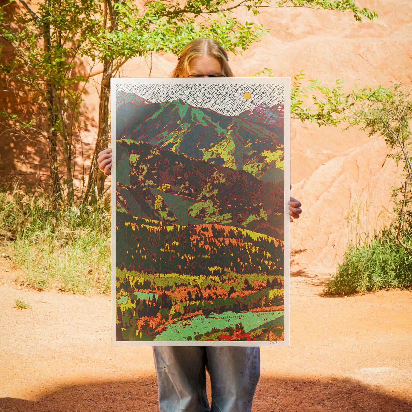 Aspen Mountain Print