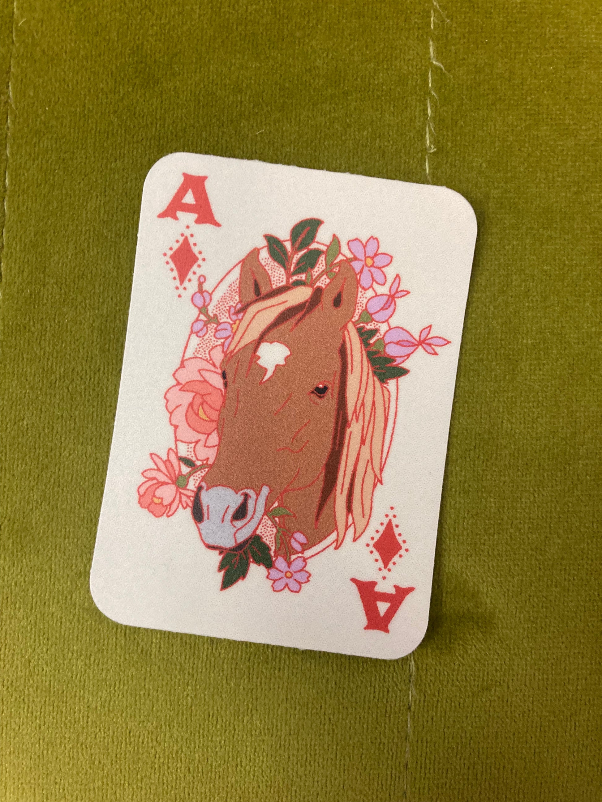 Diamonds Playing Card Stickers