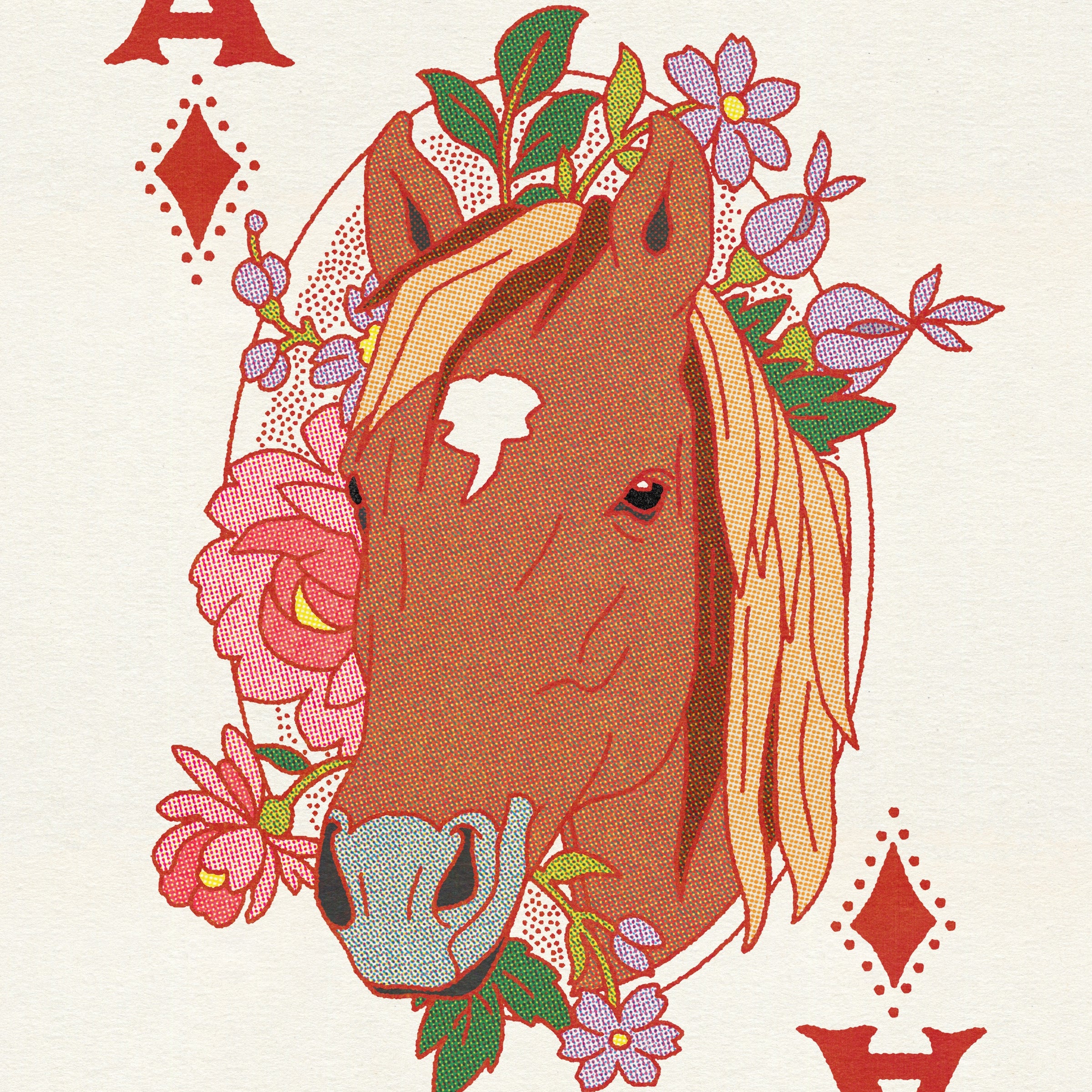 Ace of Diamonds Print