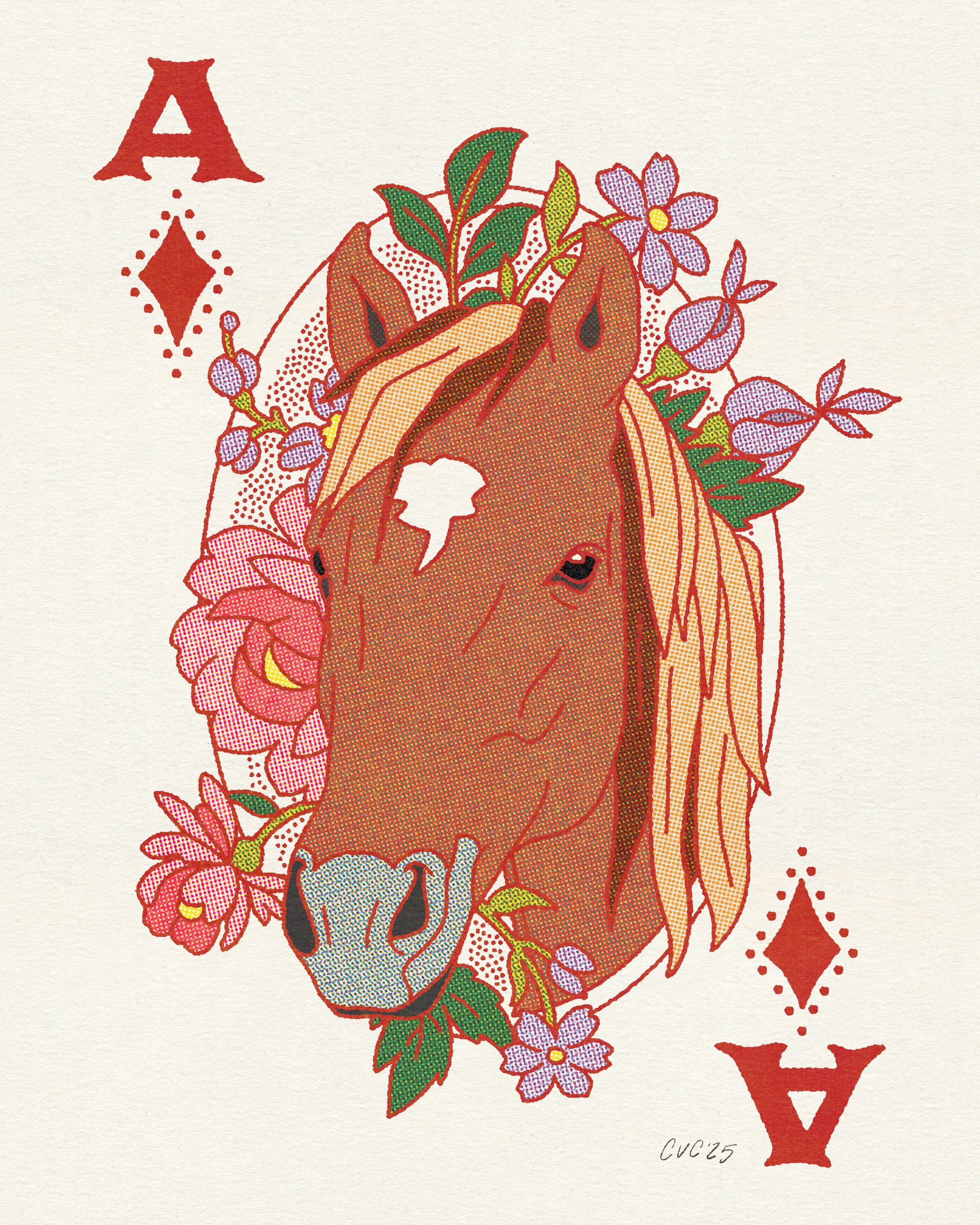 Ace of Diamonds Print
