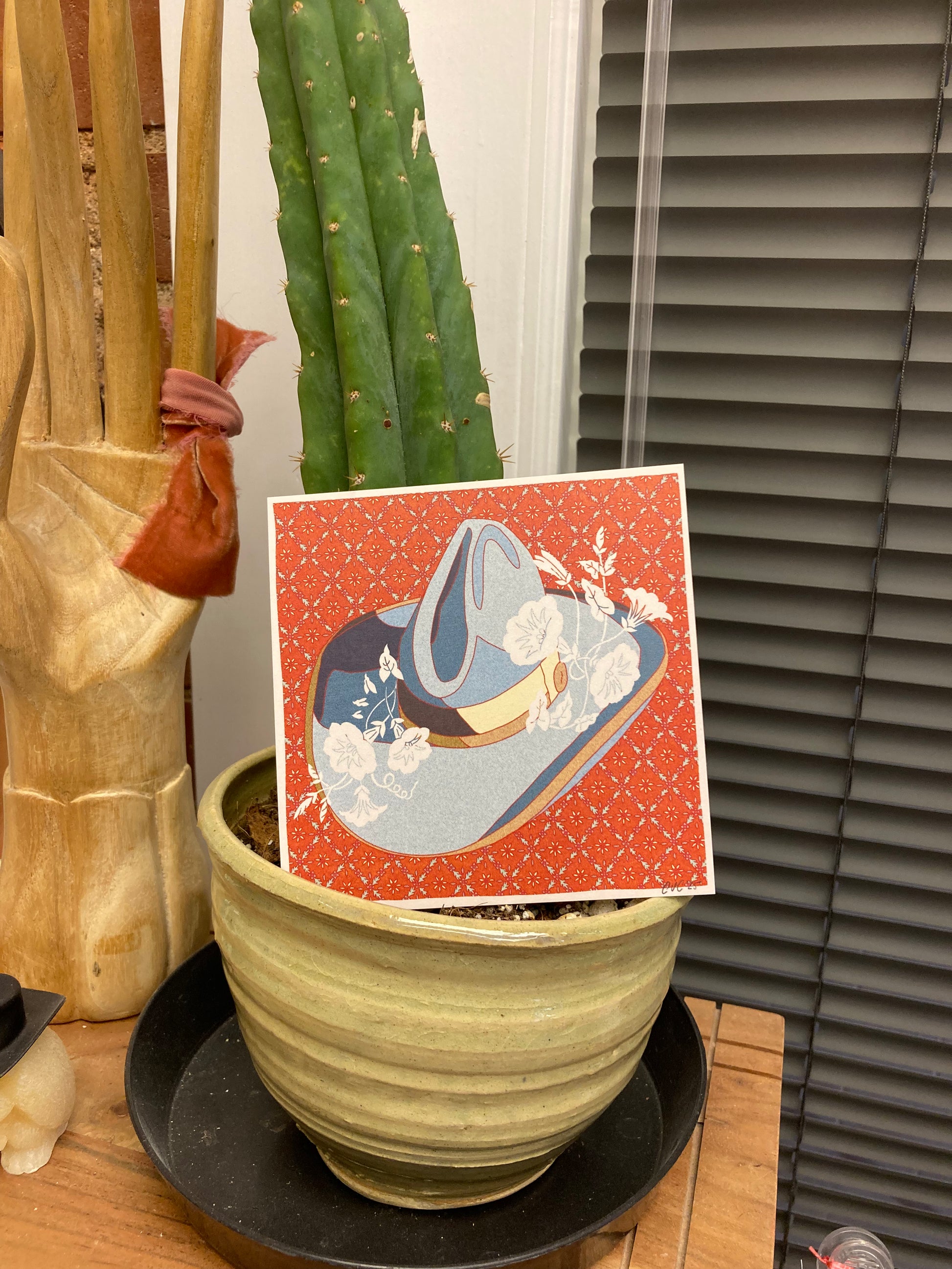 Cowboy Hat Postcard Singles